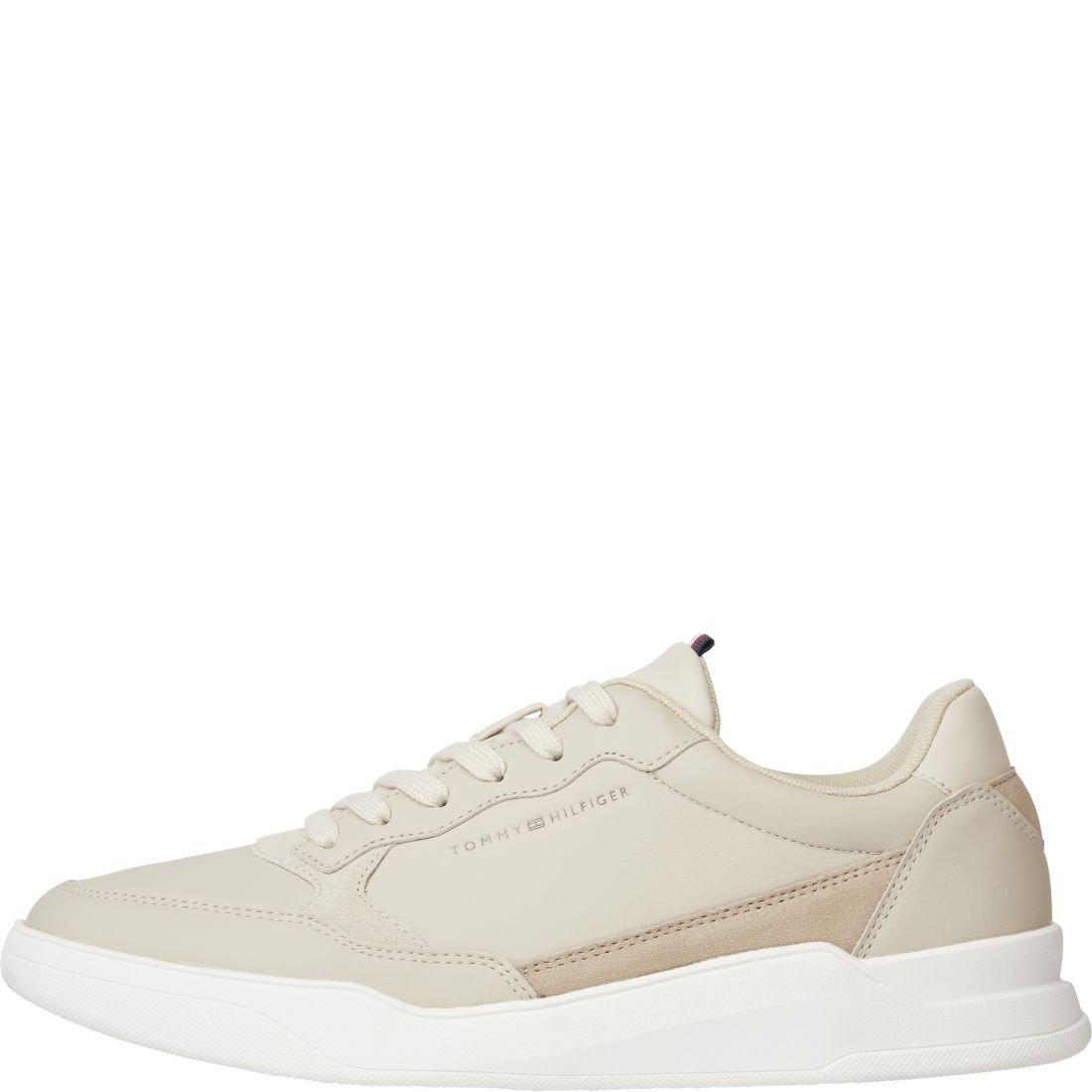 TOMMY HILFIGER Sportiniai bateliai vyrams, Smėlio, Elevated cupsole sport shoe 7