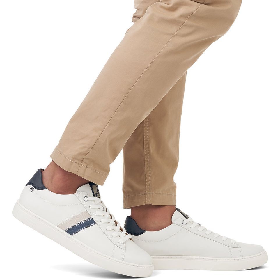 RIEKER Laisvalaikio bateliai vyrams, Balta, LEISURE 2