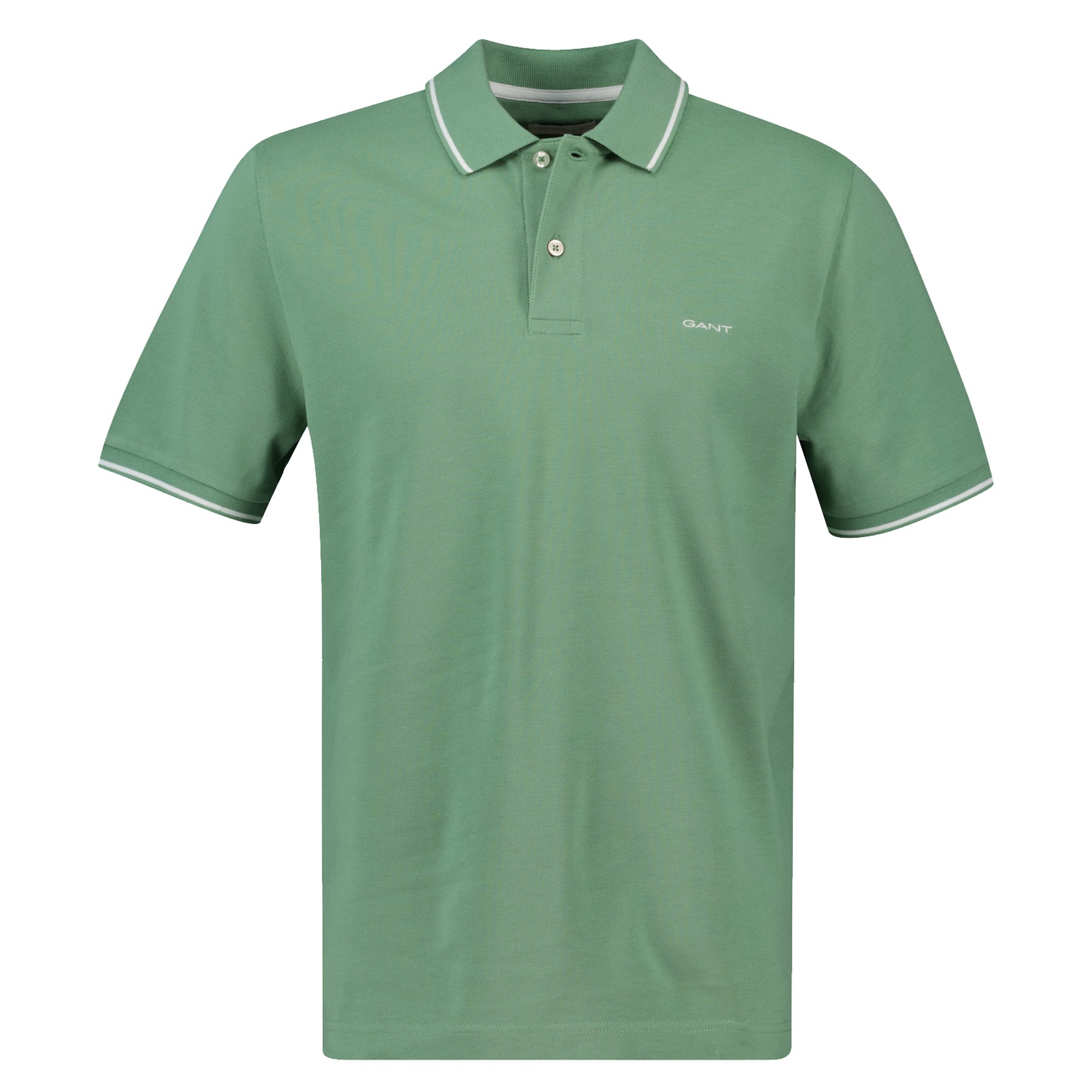GANT Polo marškiniai trumpos rank. vyrams, Žalia, Tipping SS pique polo 1