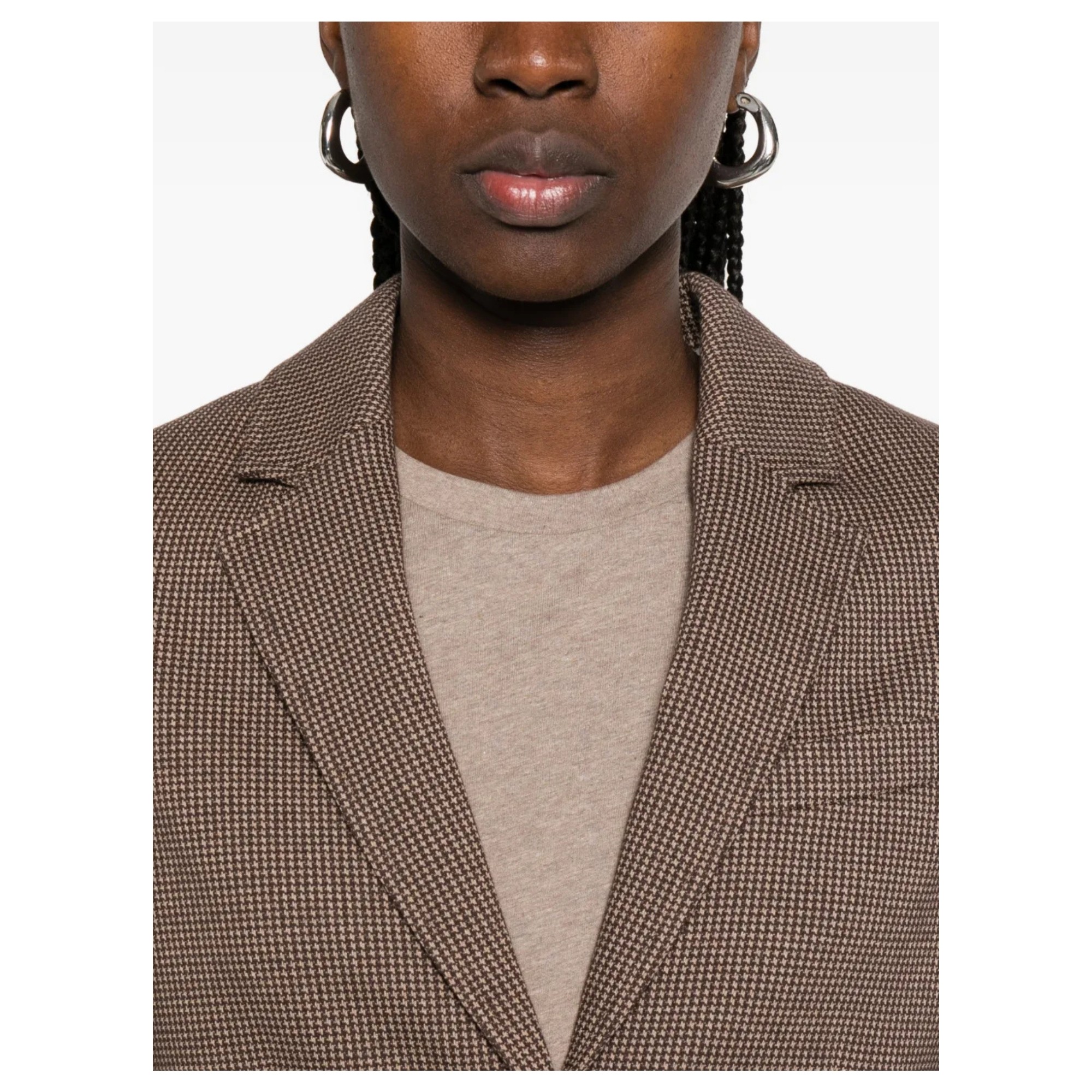 GANT Švarkas moterims, Ruda, slim pique blazer 4