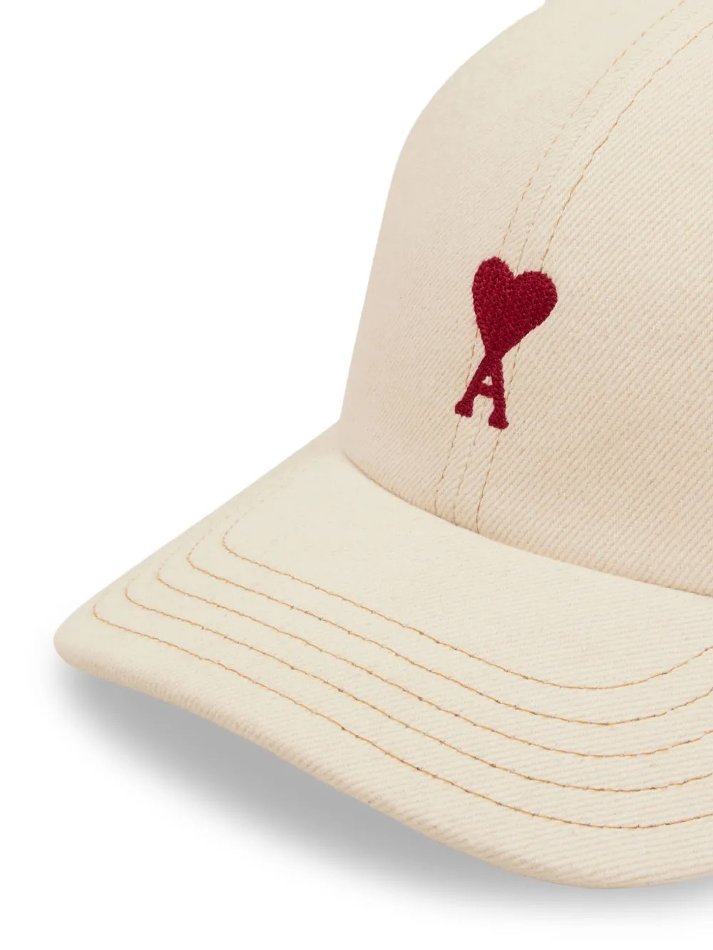 AMI PARIS Skrybėlė, Balta, Ami de coeur baseball hat 3