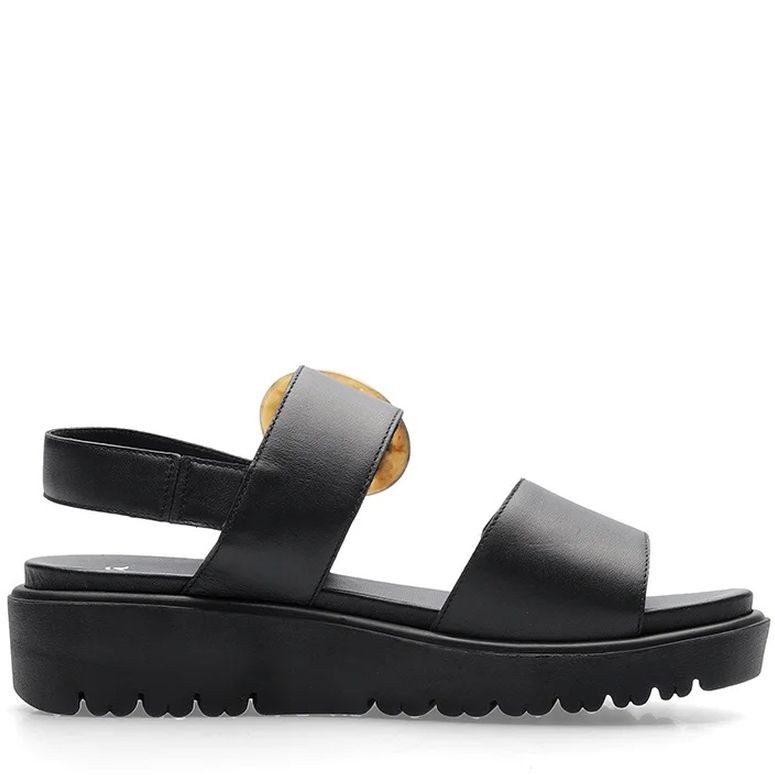 ARA Basutės moterims, Juoda, Bilbao sandals 3