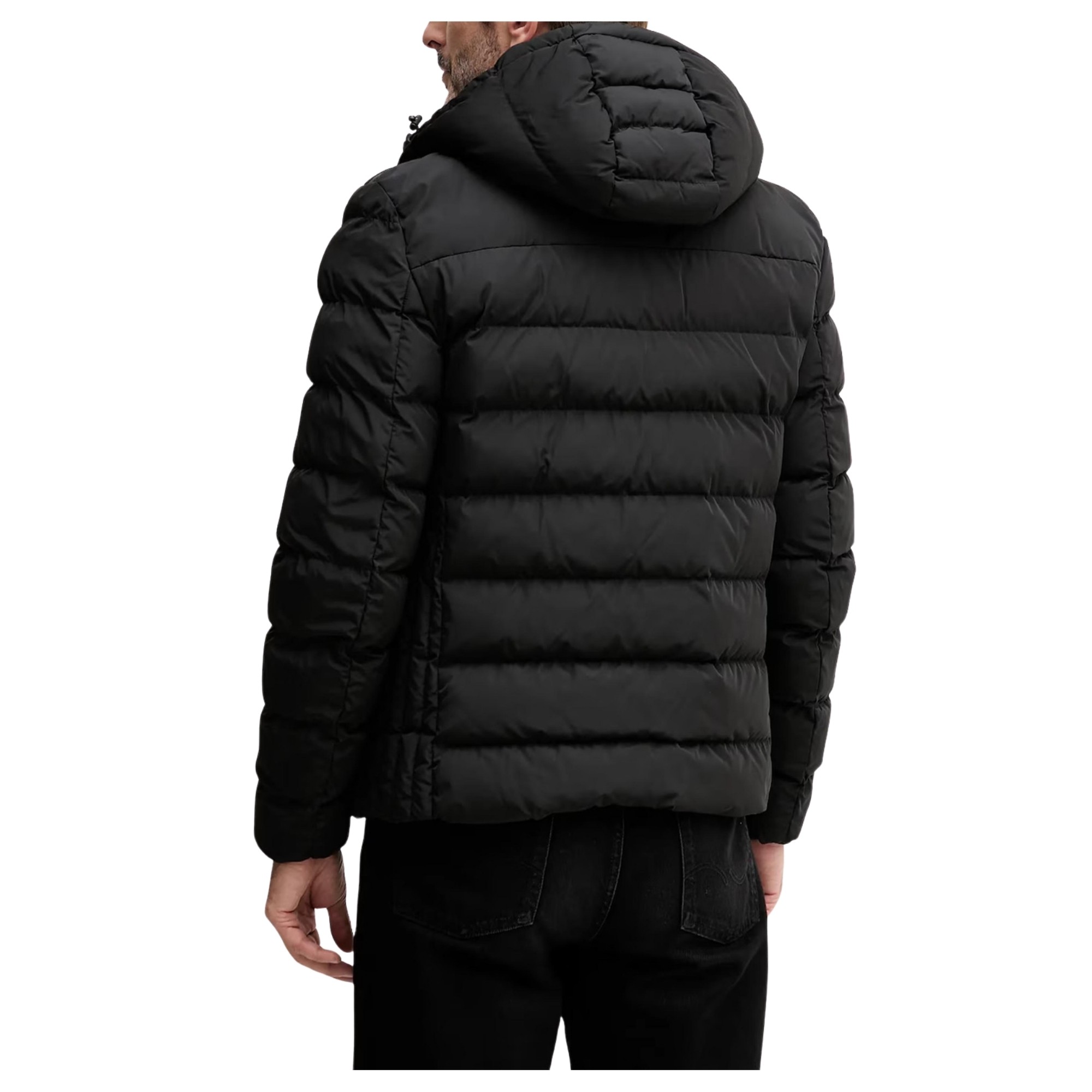 GEOX Striukė vyrams, Juoda, Snake Jackets 2