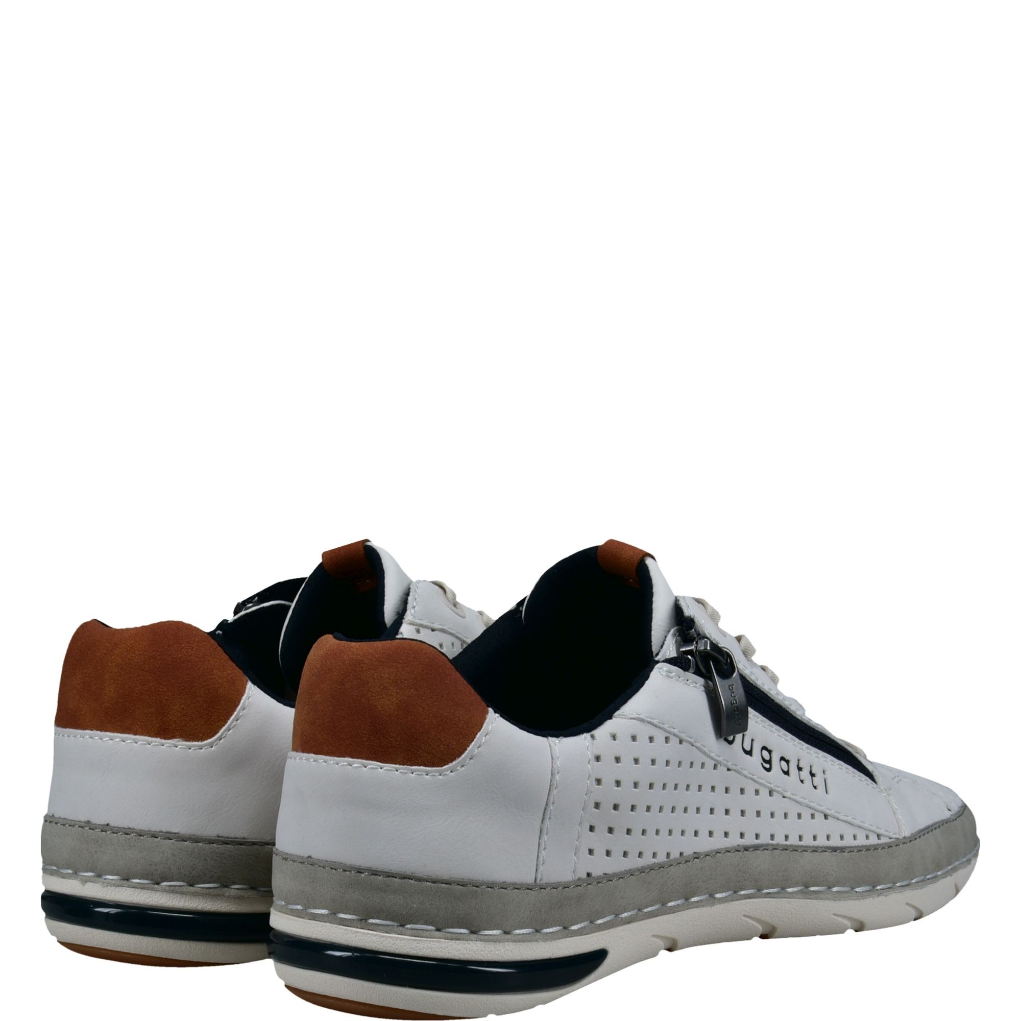 BUGATTI Laisvalaikio bateliai vyrams, Balta, Leisure 3