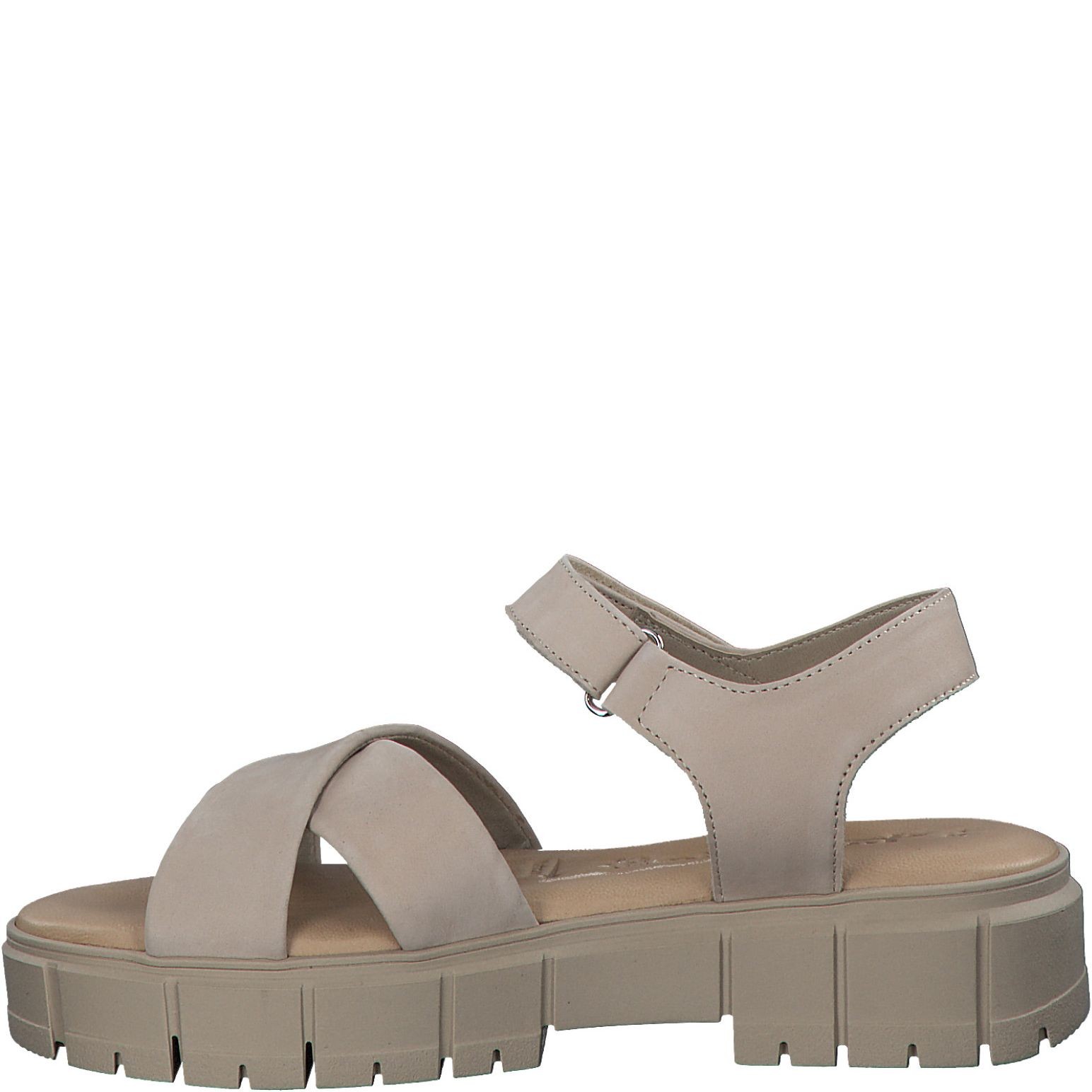 TAMARIS Basutės moterims, Smėlio, SANDALS 3