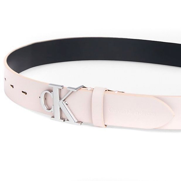 CALVIN KLEIN JEANS Diržas moterims, Smėlio, Round belt 30mm 3