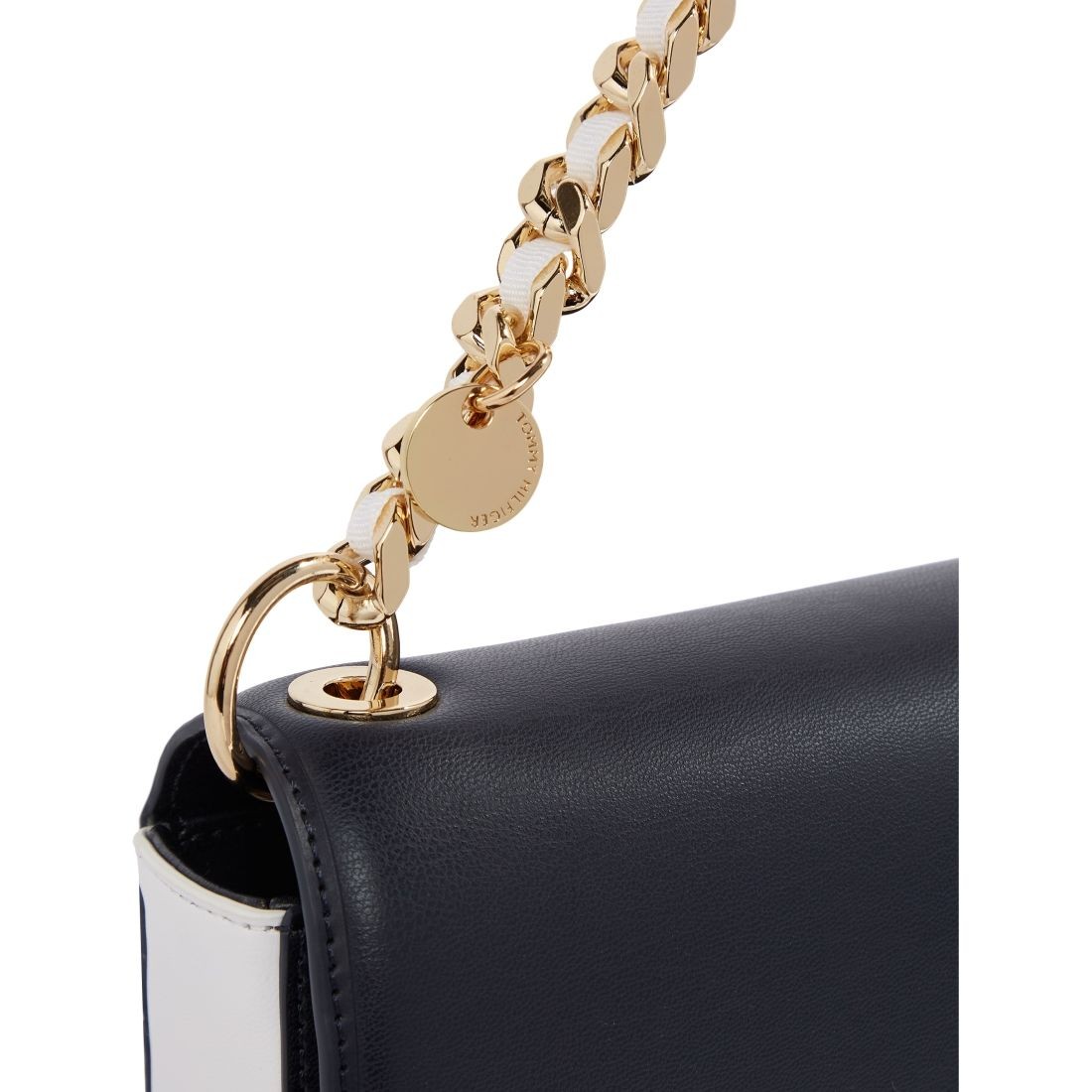 TOMMY HILFIGER Rankinė per petį moterims, Mėlyna, Chic saddle bag 4