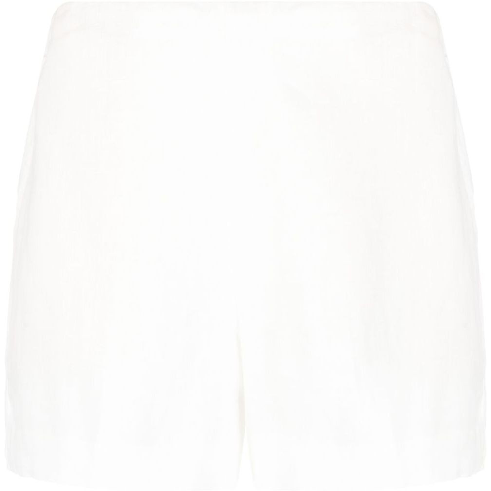 POLO RALPH LAUREN Šortai moterims, Balta, Flat front short