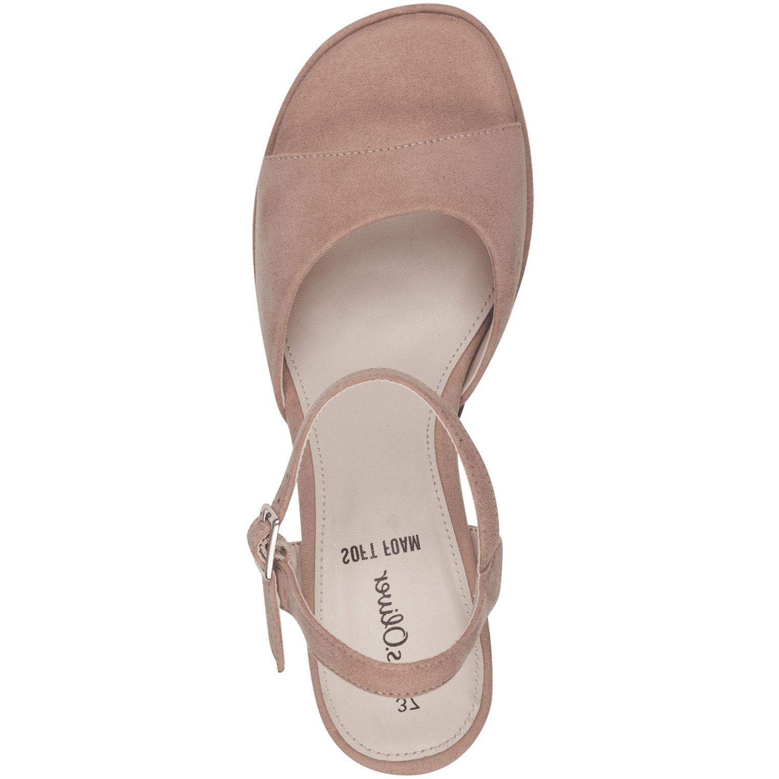 S.OLIVER Basutės moterims, Smėlio, SANDALS 4