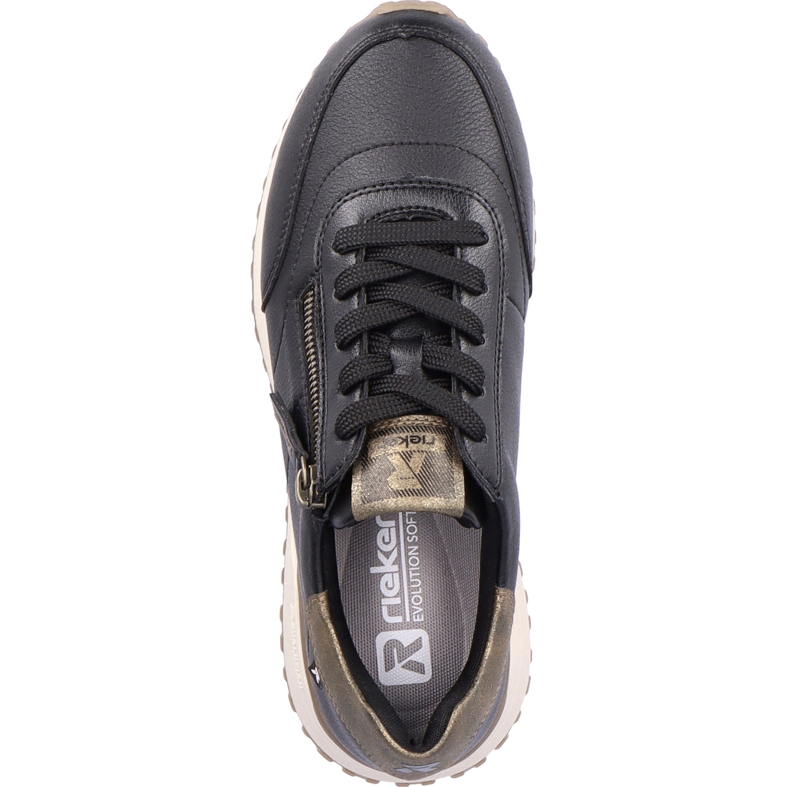 RIEKER EVOLUTION Laisvalaikio bateliai moterims, Juoda, Ladies shoes 7