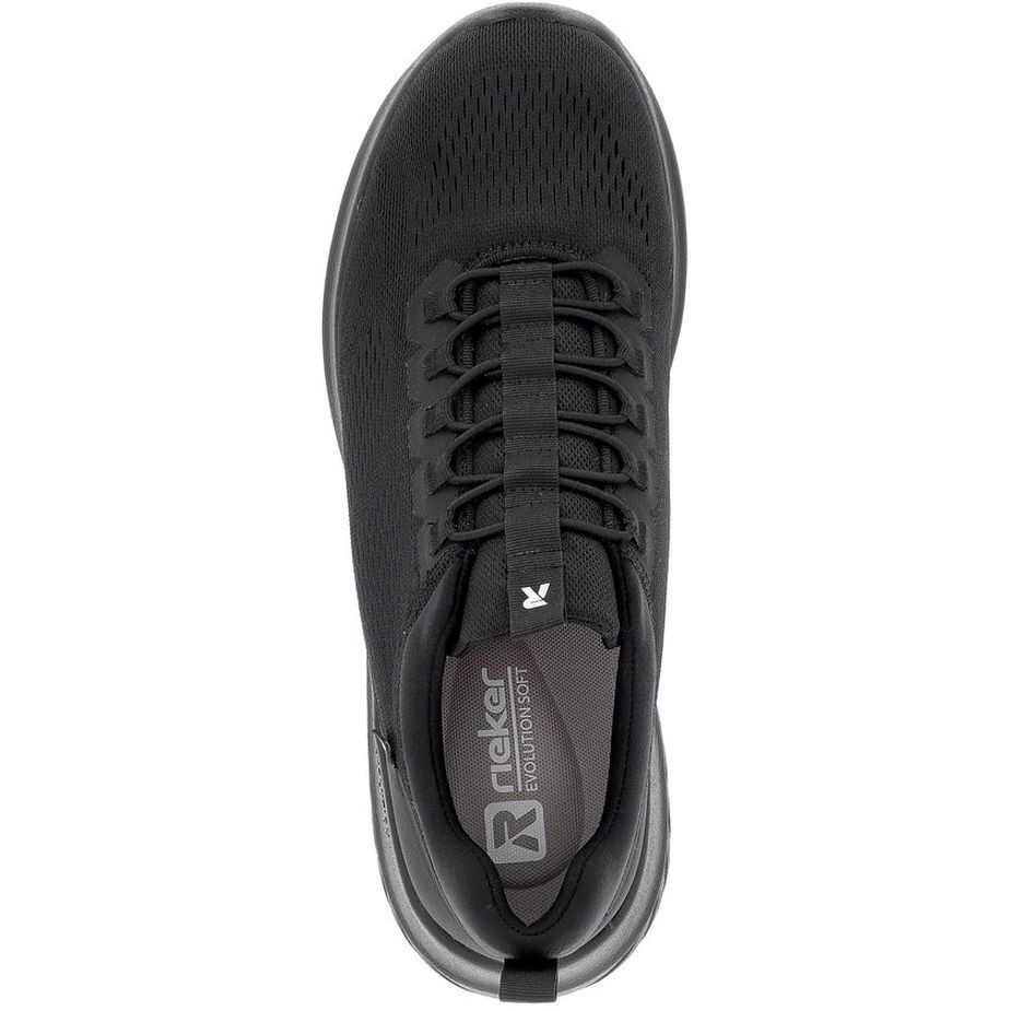 RIEKER Laisvalaikio bateliai vyrams, Juoda, LEISURE 6