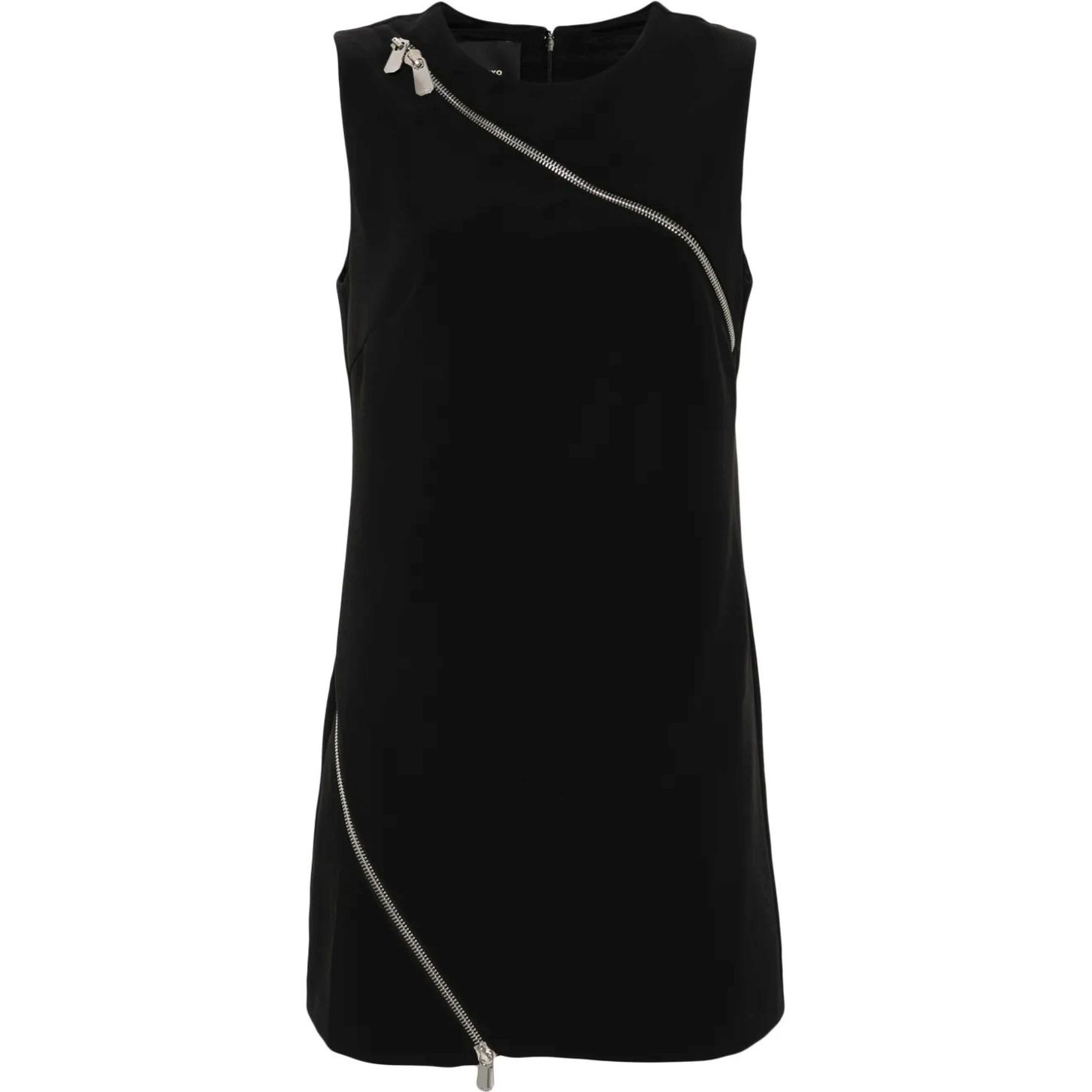 PINKO Mini suknelė moterims, Juoda, Lacanau mini dress