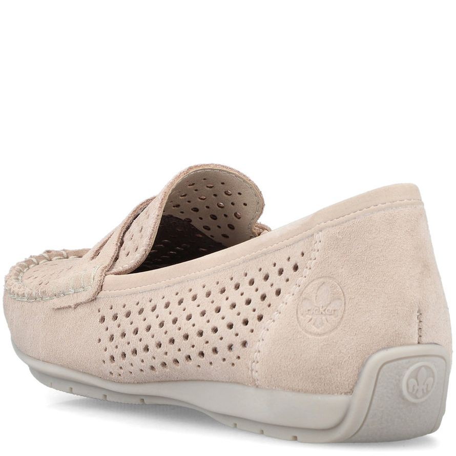 RIEKER Laisvalaikio bateliai moterims, Rožinė, LEISURE 10