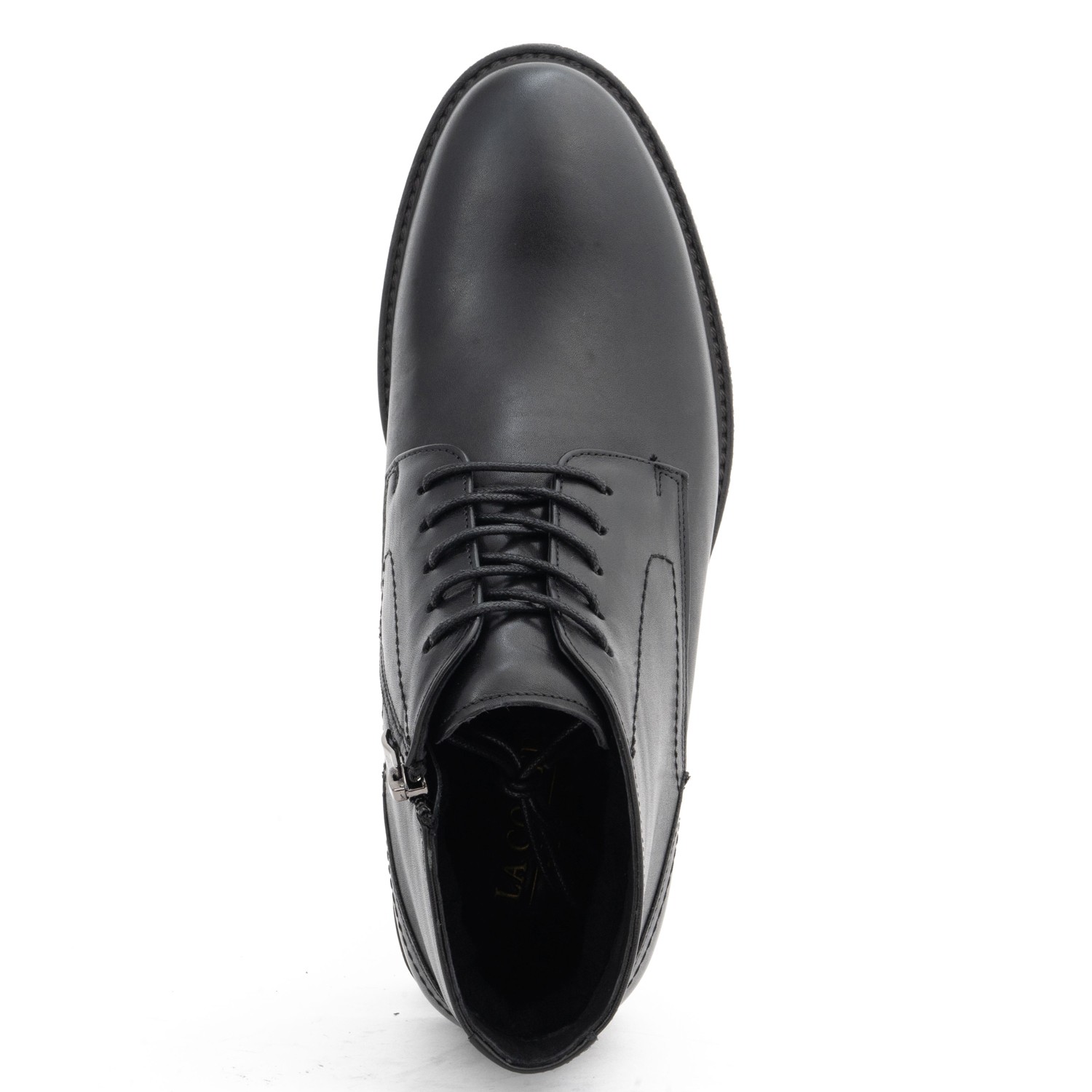 LA CONTE Aulinukai vyrams, Juoda, Booties 4