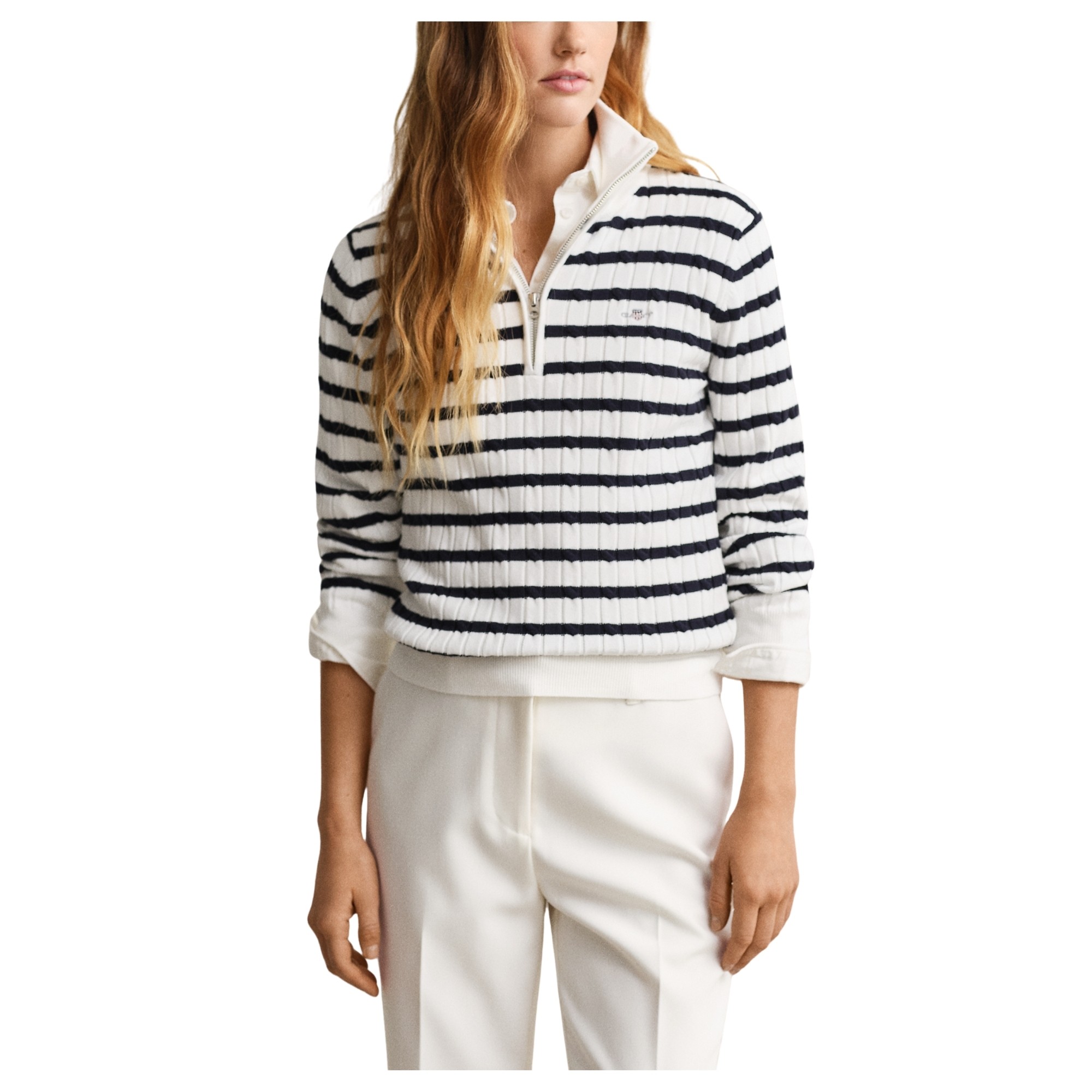GANT Megztinis moterims, Baige, 4800108-113 Sweater 2