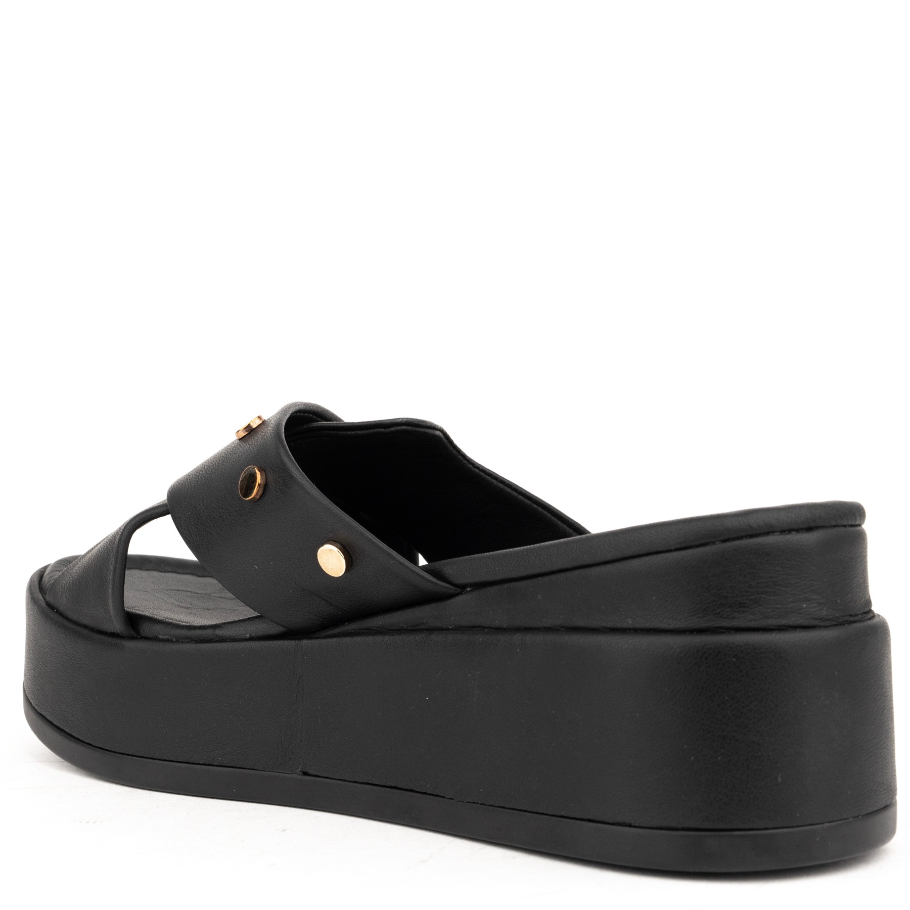 SERGIO MORETTI Klumpės moterims, Juoda, Slippers, SERGIO MORETTI 3