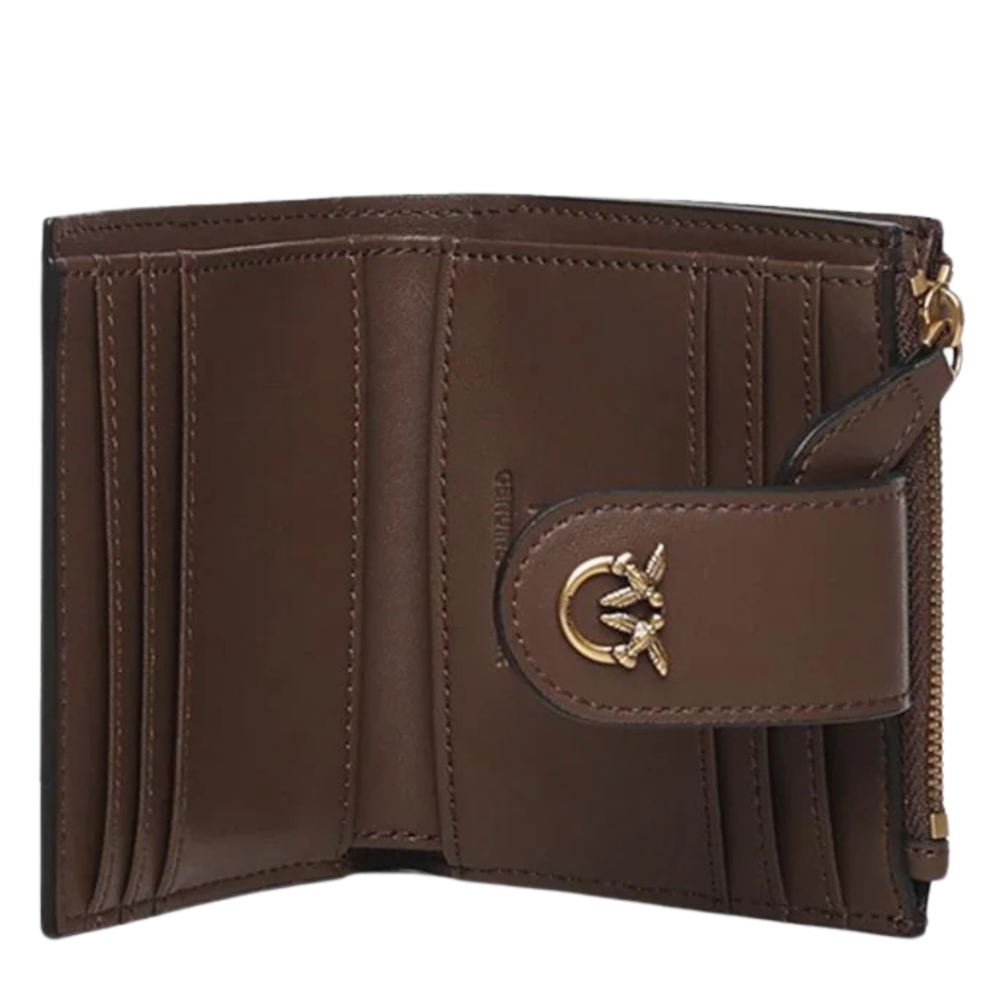 PINKO Piniginė moterims, Ruda, Multi purpose wallet vitello s 2