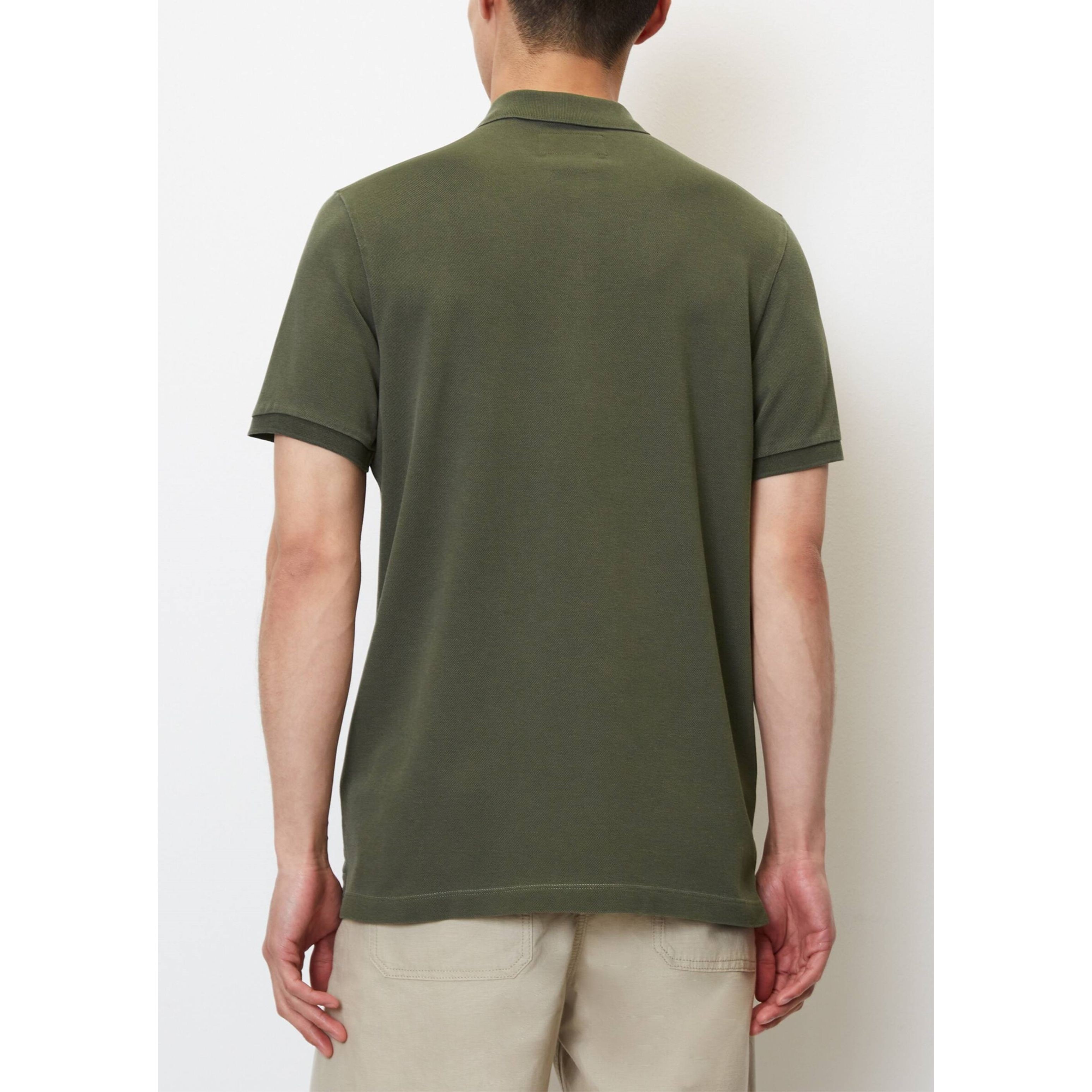 MARC O'POLO Polo marškiniai trumpos rank. vyrams, Žalia 3