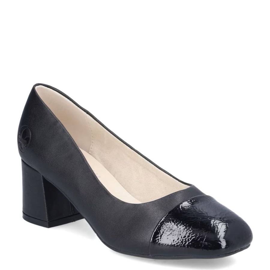 RIEKER Laisvalaikio bateliai moterims, Juoda, Leisure 4