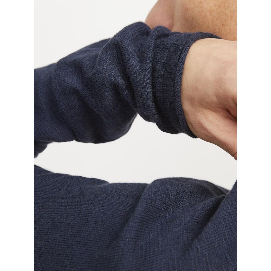 JACK & JONES Megztinis vyrams, Mėlyna, Jjelinen pullover 6