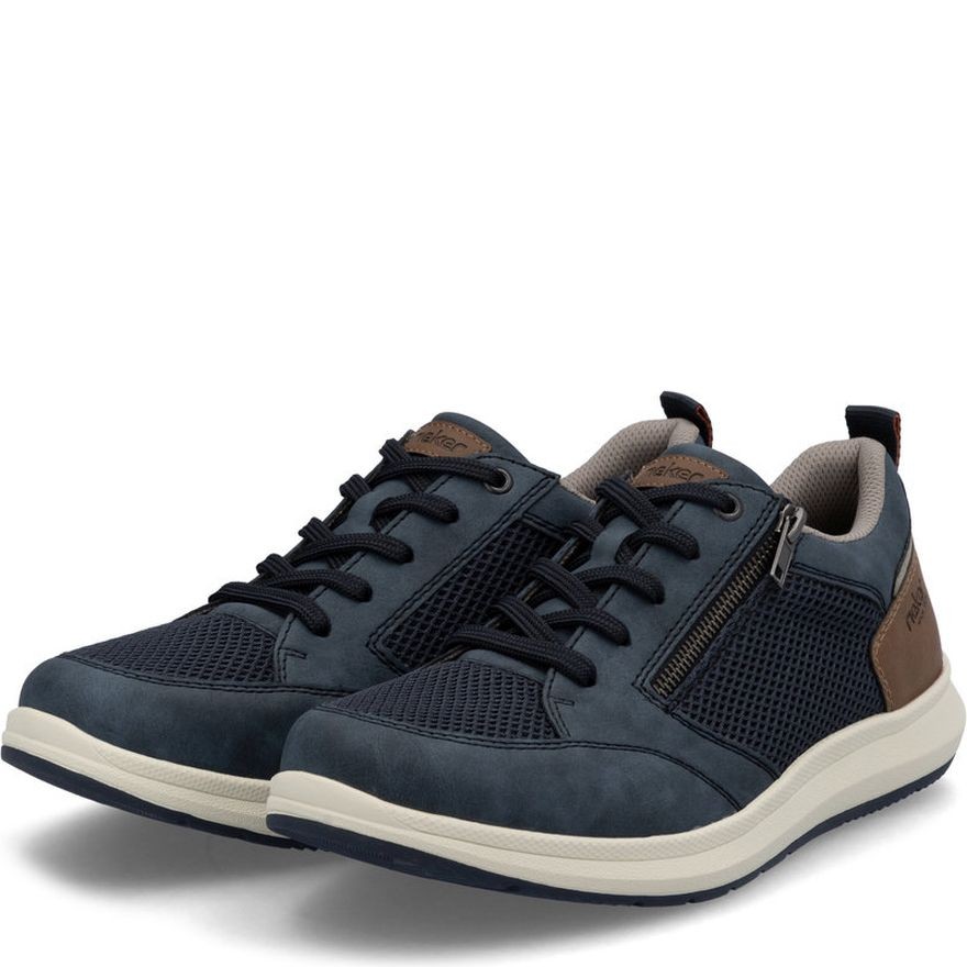 RIEKER Laisvalaikio bateliai vyrams, Mėlyna, Sneakers 7