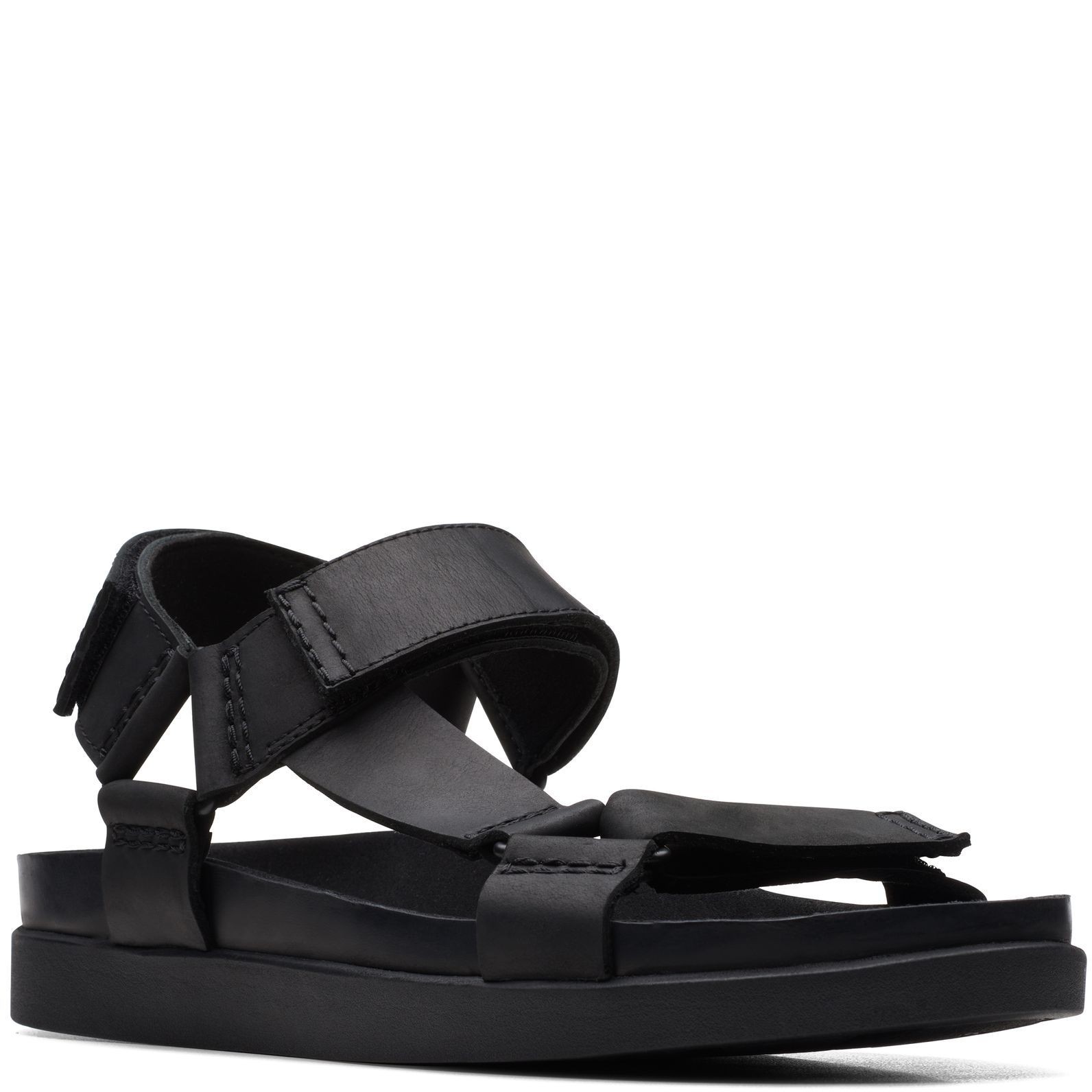 CLARKS Basutės vyrams, Juoda, Sunder Range Sandals 1