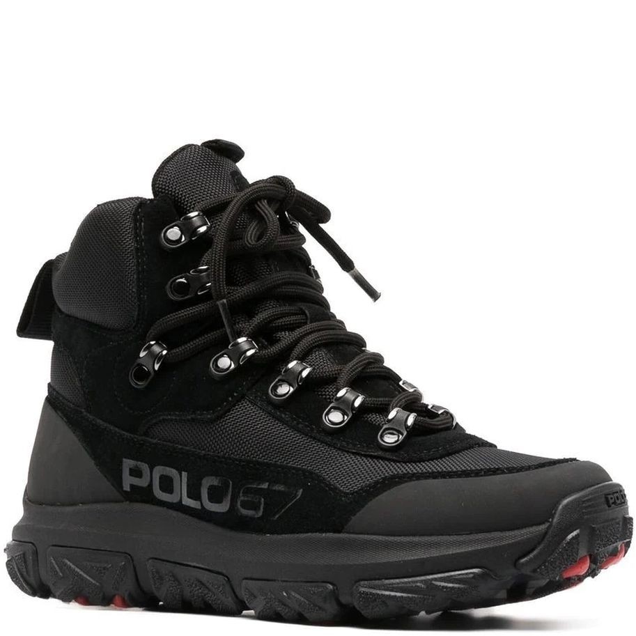 POLO RALPH LAUREN Sportiniai bateliai vyrams, Juoda, Low top lacesneakers 1