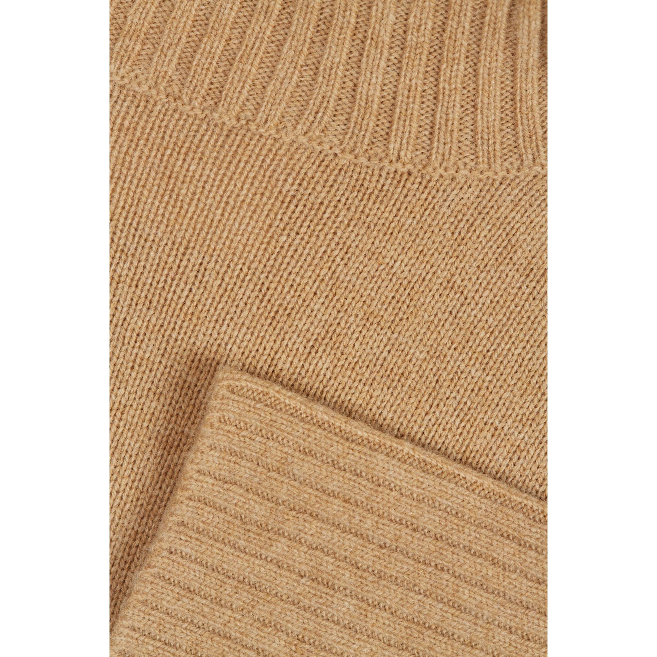 GANT Midi suknelė moterims, Žalia, LOUNGE ROLLNECK DRESS 4