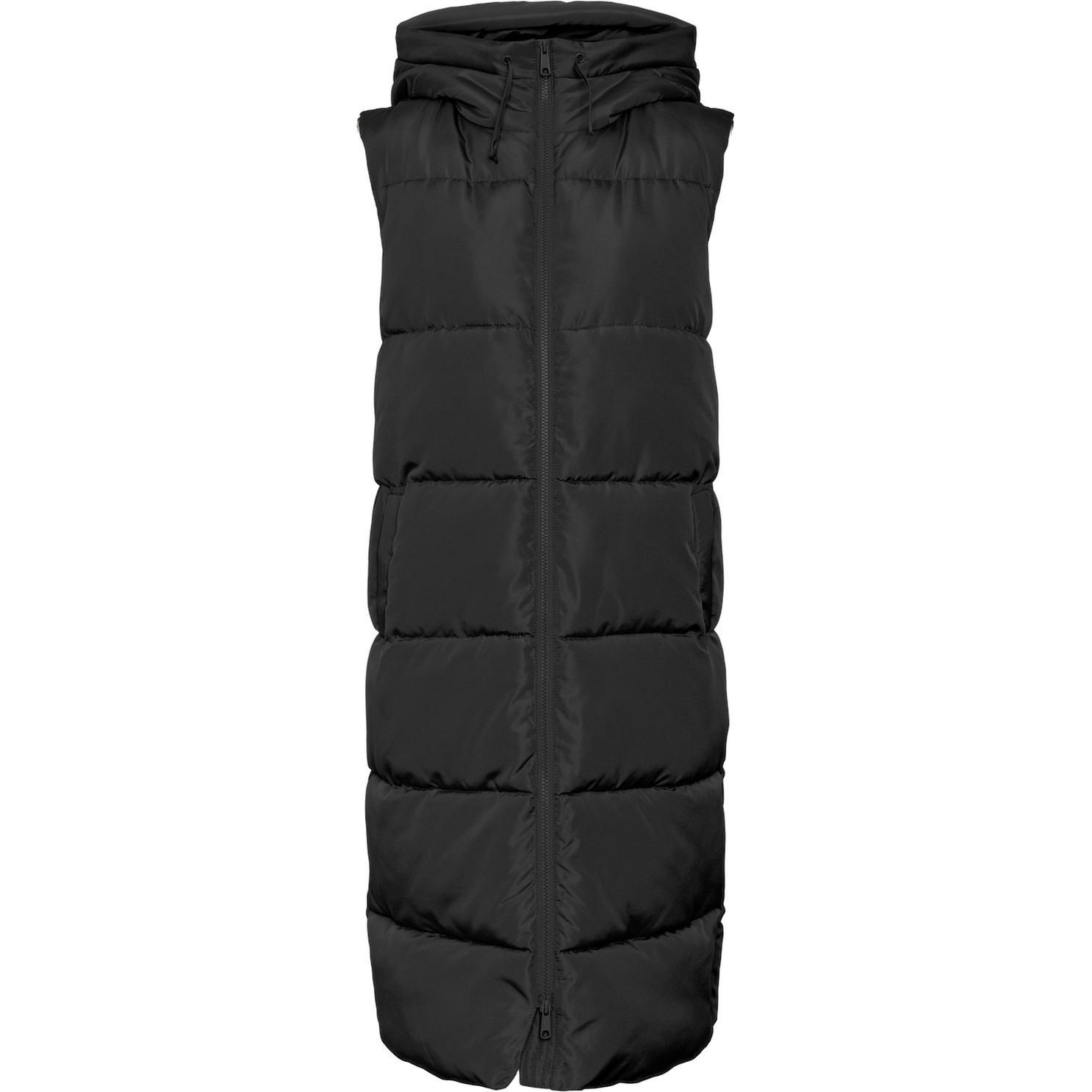VERO MODA Pūkinė liemenė moterims, Juoda, Ligaane waistcoat 6