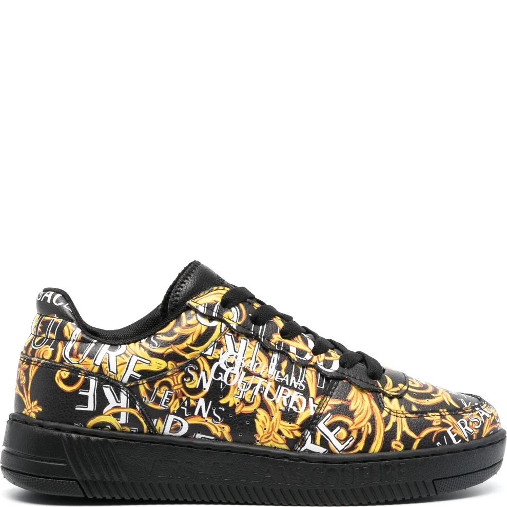 VERSACE JEANS CUTURE Bateliai - moterims, BLACK/GOLD, Fondo meyssa shoes 2