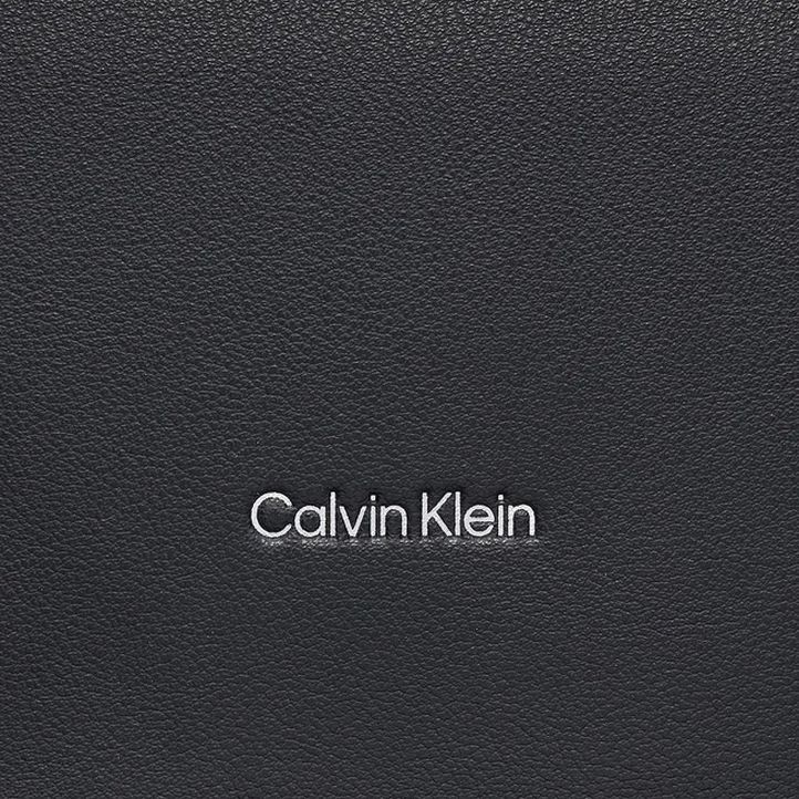 CALVIN KLEIN Kuprinė vyrams, Juoda, Elevated flap backpack 4