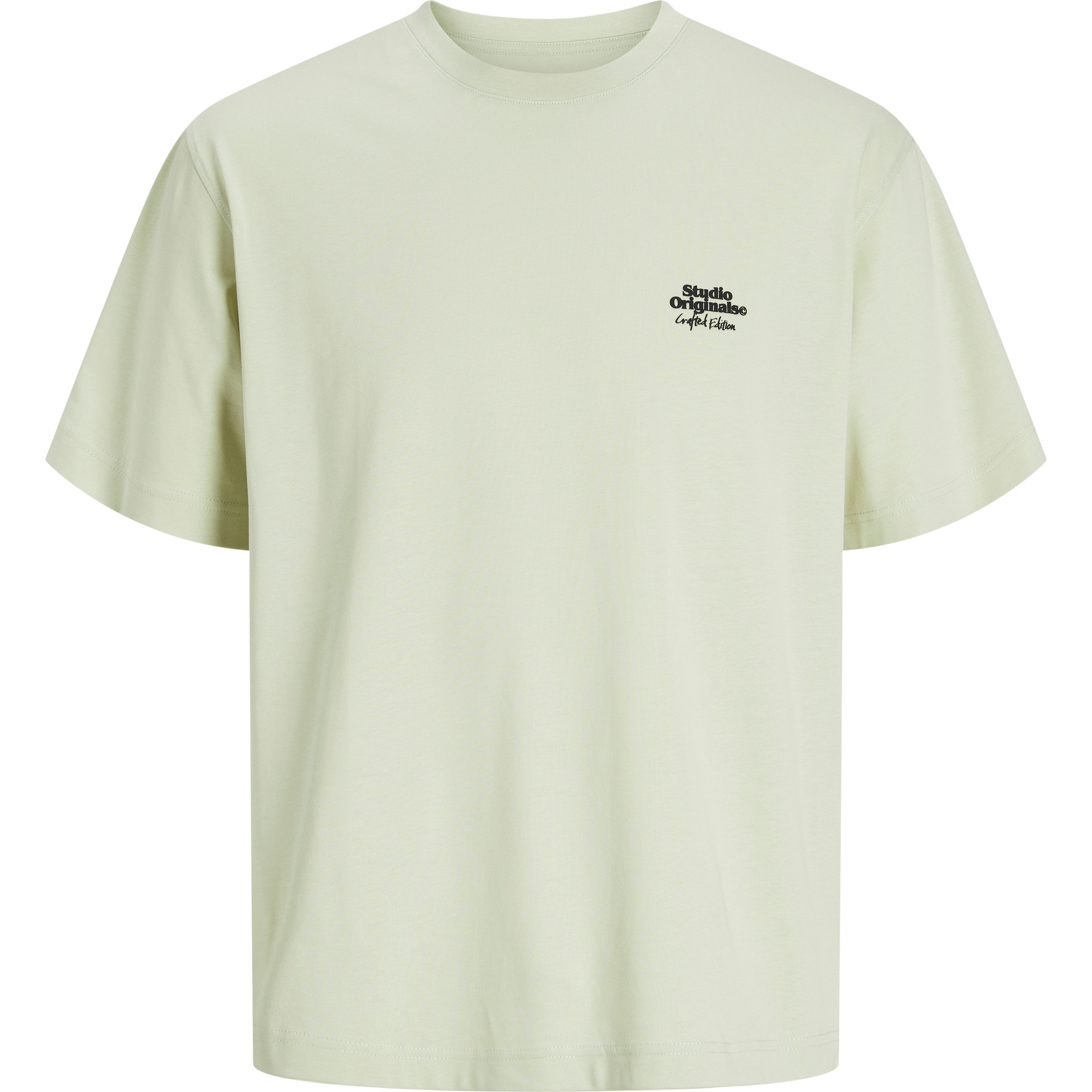 JACK & JONES Marškinėliai vyrams, Žalia, Paros abstract tee 1