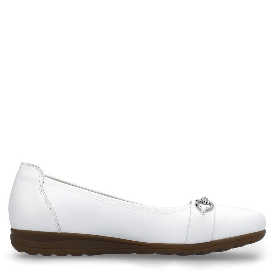RIEKER Balerinos moterims, Balta, BALLERINAS 7