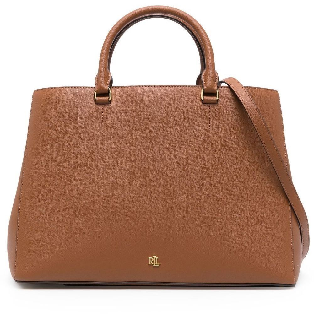 LAUREN RALPH LAUREN Pirkinių krepšys moterims, Ruda, Hanna 37 large satchel bag 1