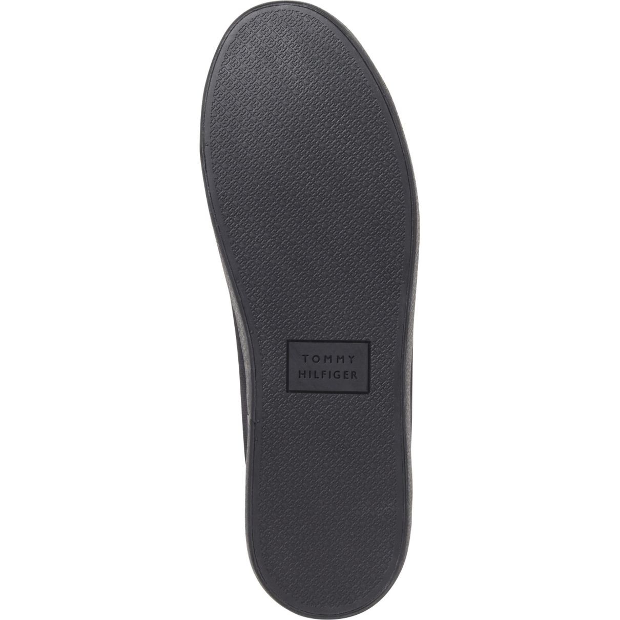 TOMMY HILFIGER Sportbačiai vyrams, Juoda, Vulc low canvas sneakers 6