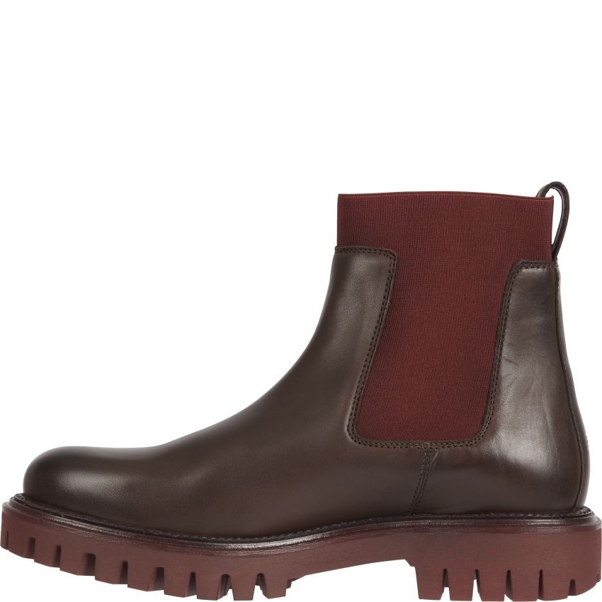 TOMMY HILFIGER Aulinukai vyrams, Ruda, PREMIUM CHUNKY CHELS BOOTIES 6