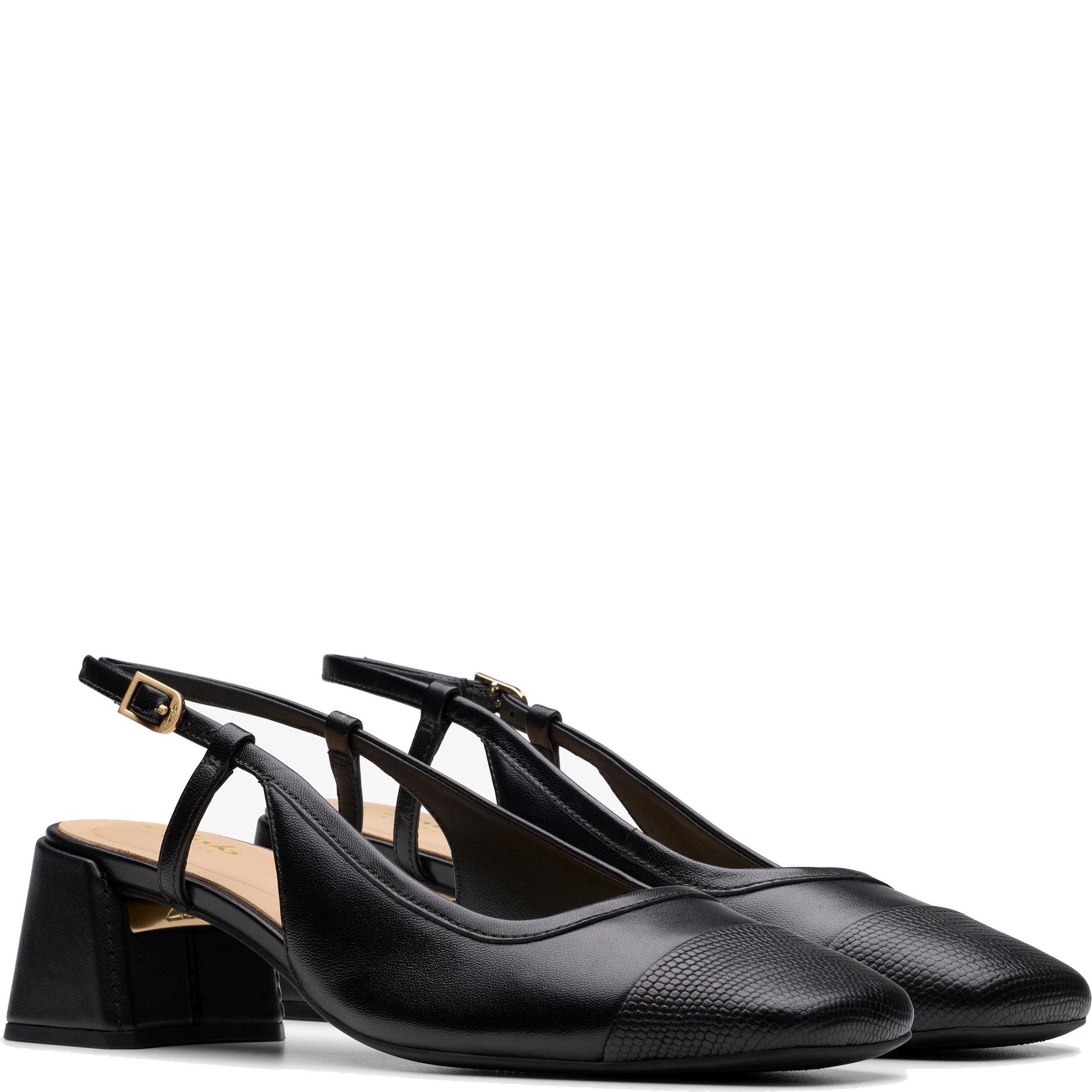 CLARKS Klasikiniai batai moterims, Juoda, Nyta45 formal 1