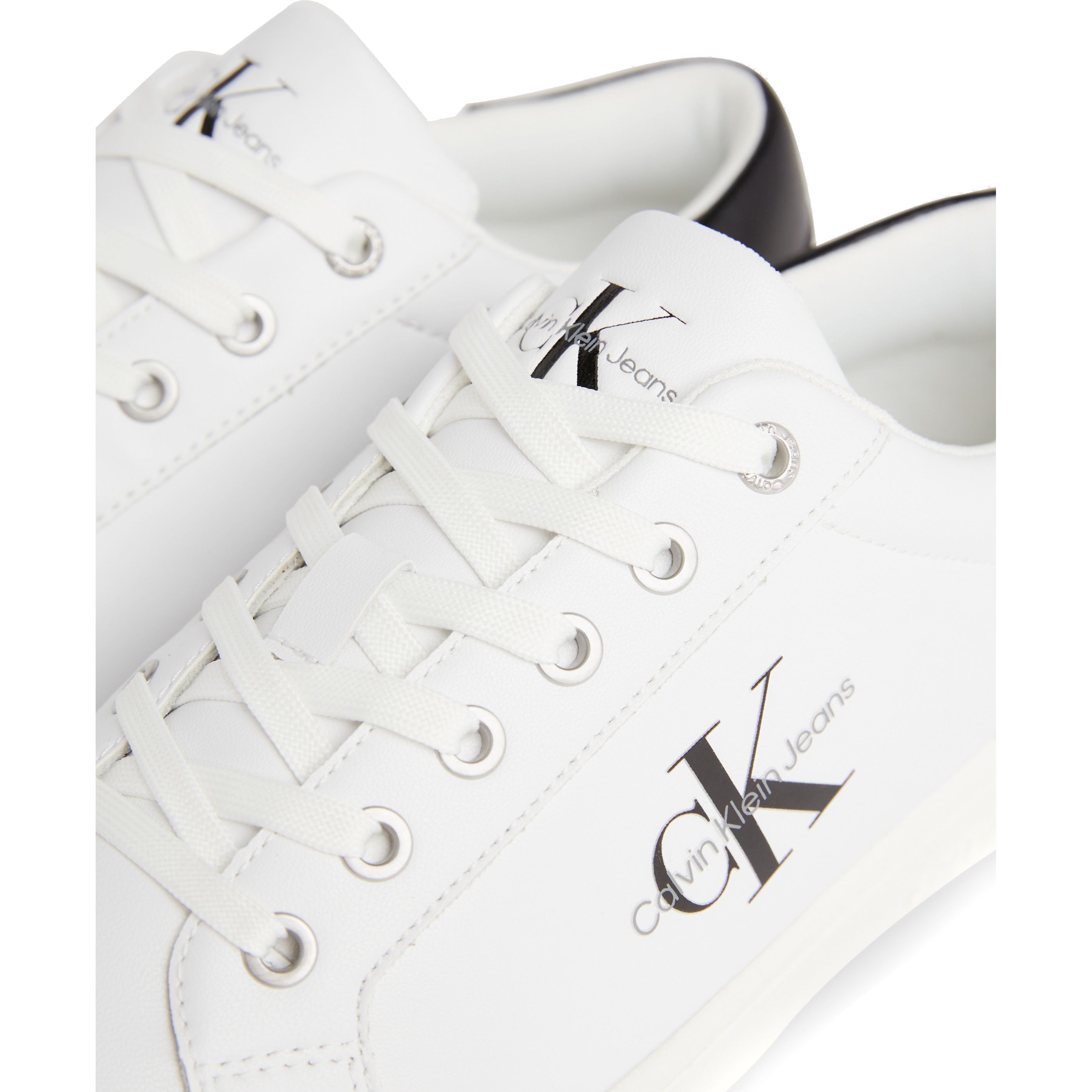 CALVIN KLEIN JEANS Laisvalaikio bateliai vyrams, Balta, Classicc low lace up leisure 7