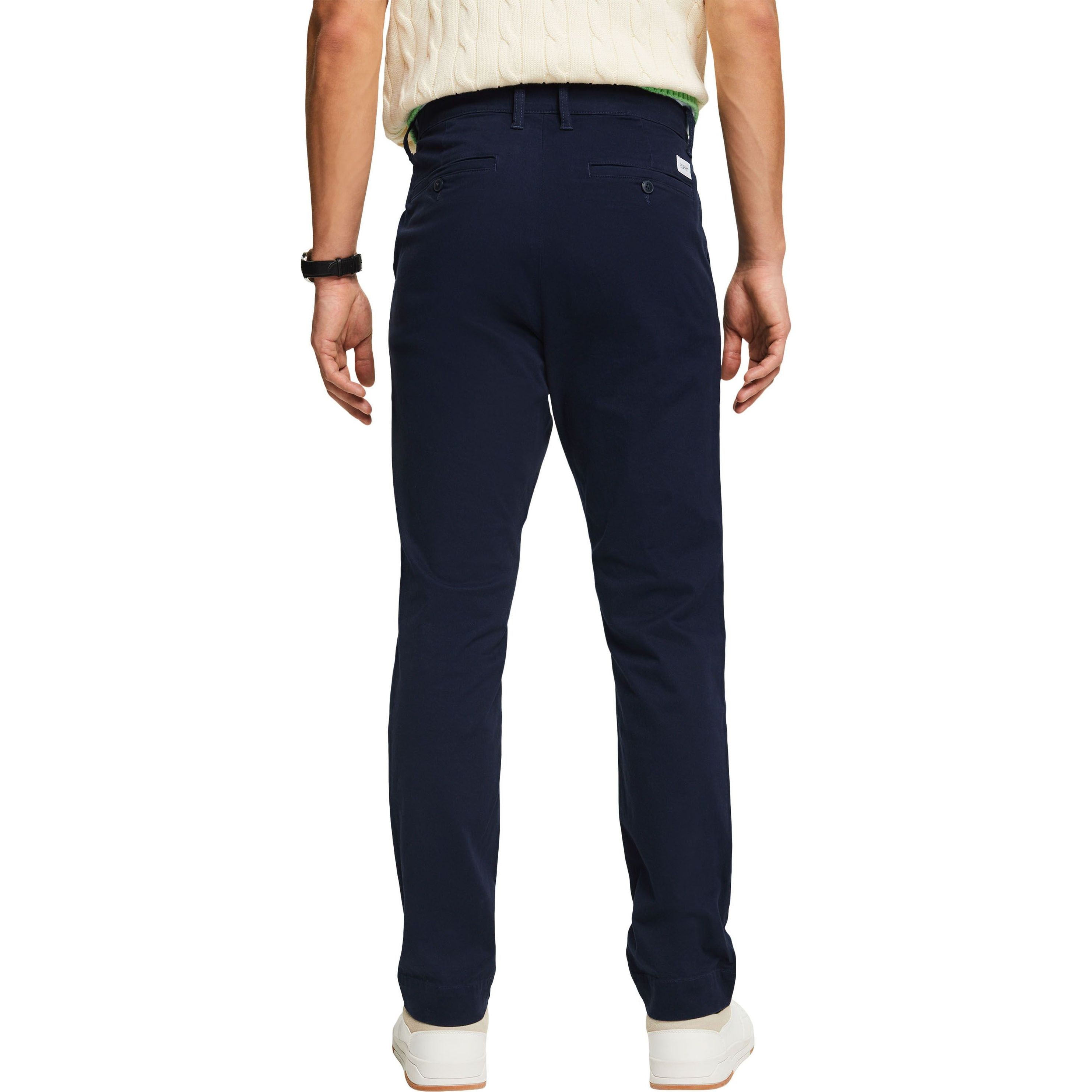 ESPRIT Kelnės vyrams, Mėlyna, Slim Chino 3