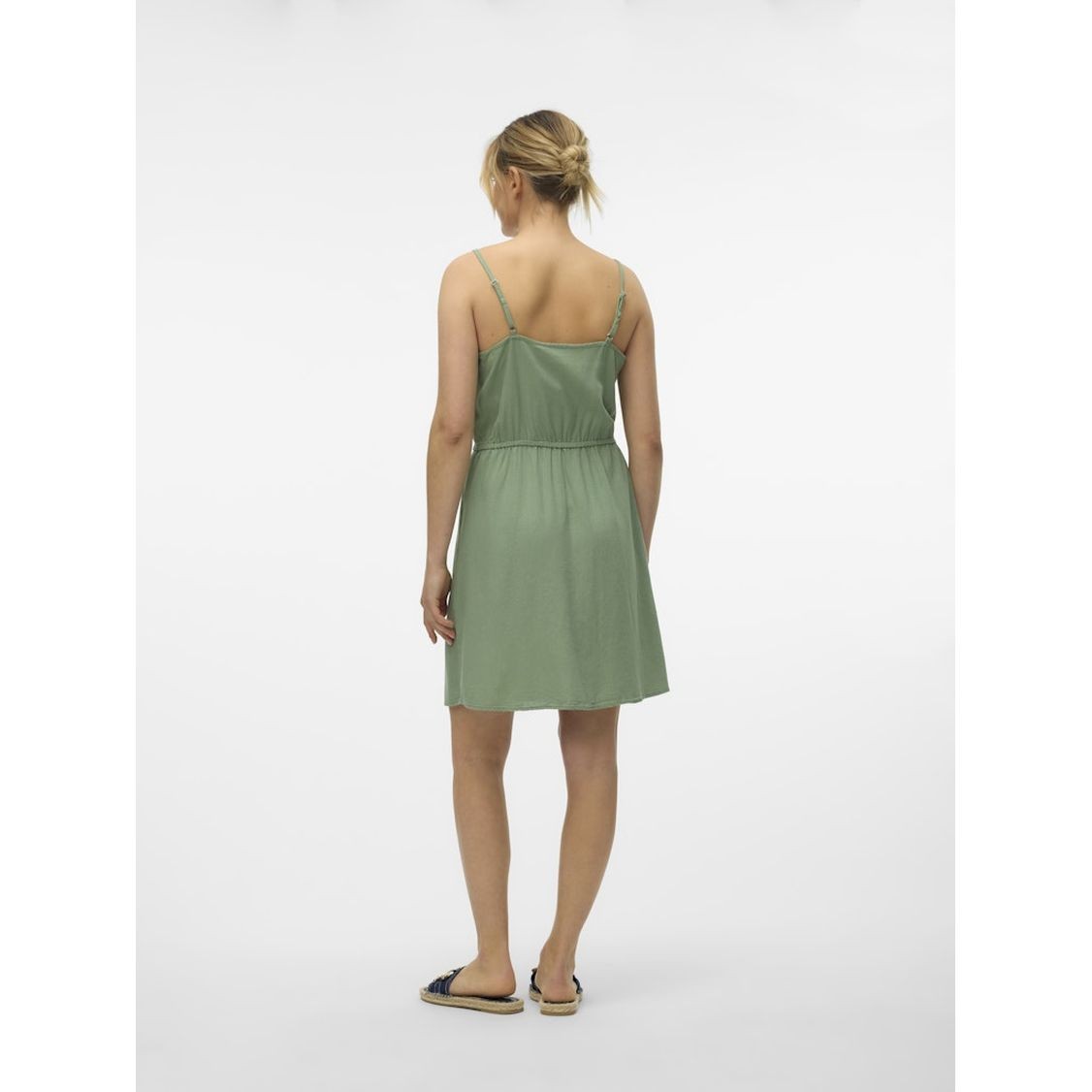 VERO MODA Mini suknelė moterims, Žalia, Vmmymilo mini dress 4