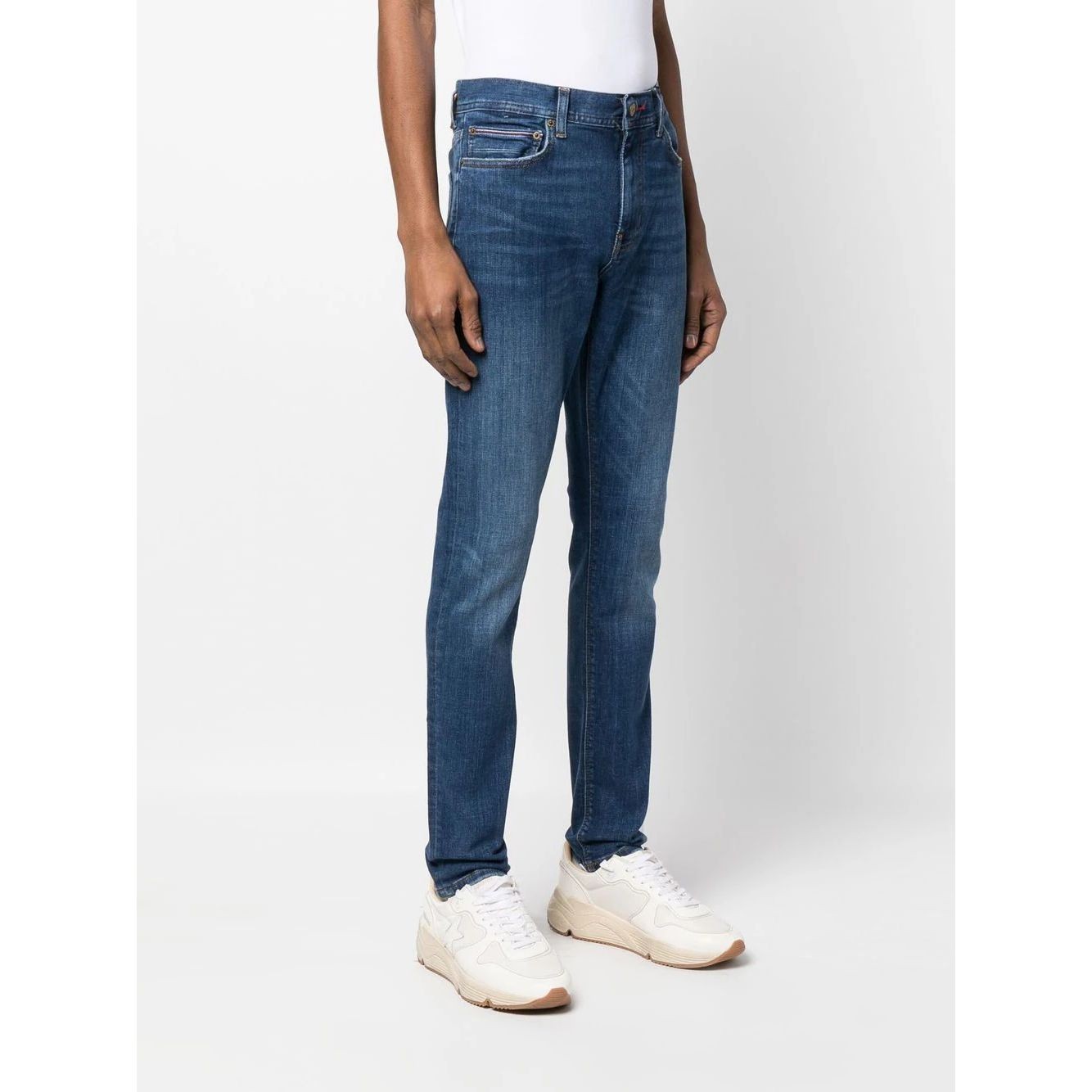 TOMMY HILFIGER Tiesūs džinsai -vyrams, Mėlyna, Xtr slim layton rick jeans 2