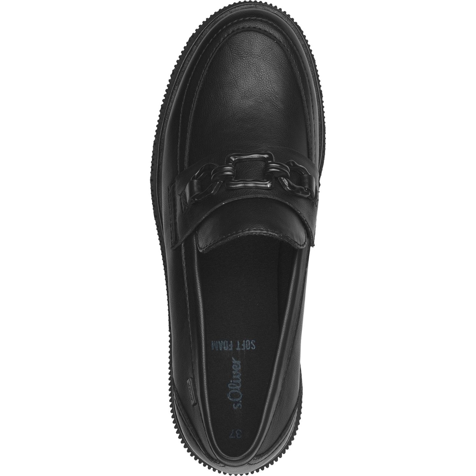 S.OLIVER Loaferiai moterims, Juoda, Loafers 4