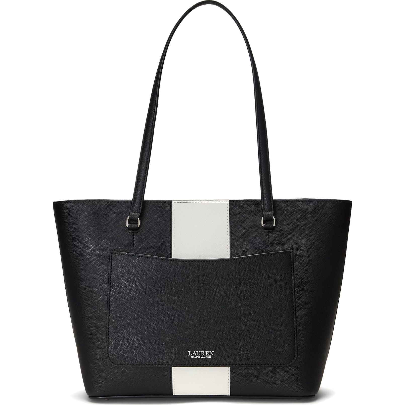 LAUREN RALPH LAUREN Pirkinių krepšys moterims, Juoda, Karly medium tote 3