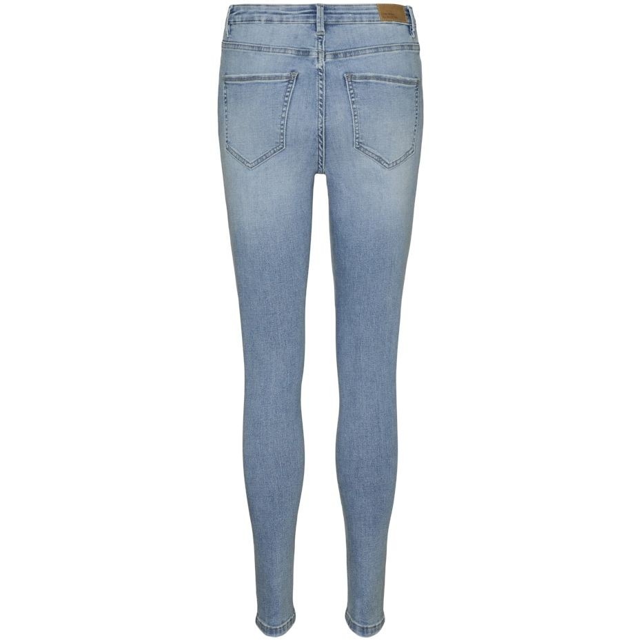 VERO MODA Aptempti džinsai moterims, Mėlyna, VMSOPHIA HR SKINNY J 2