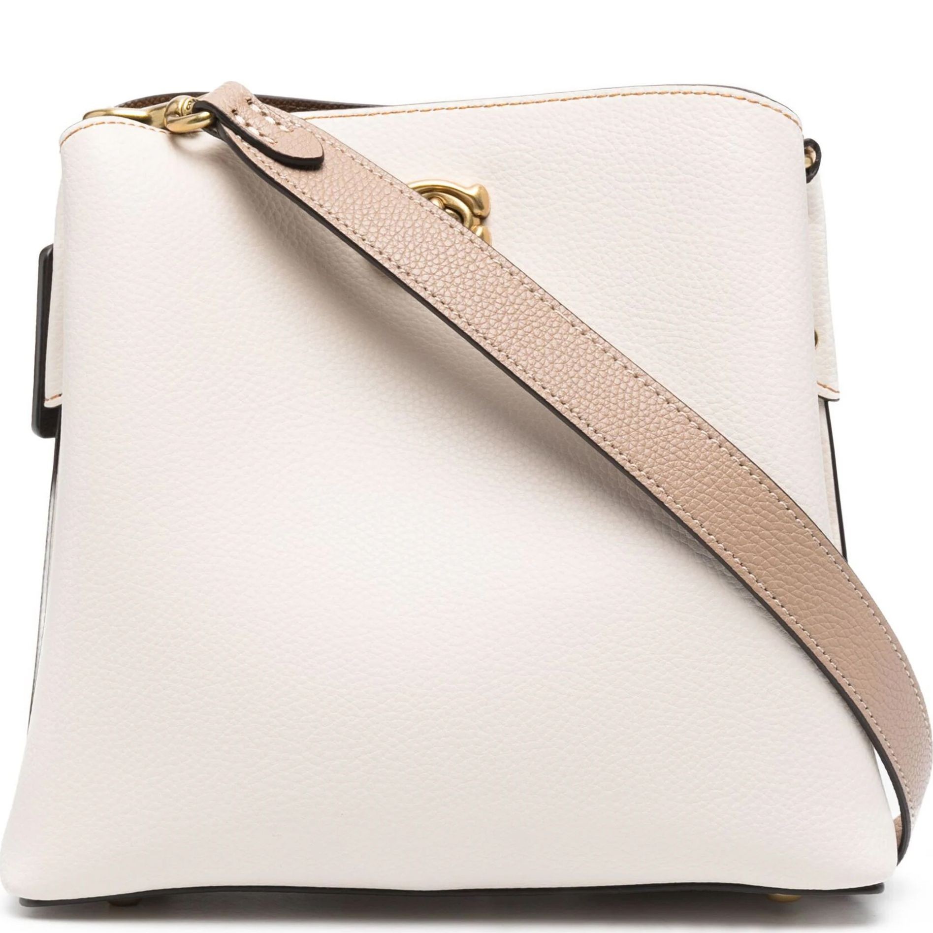 COACH Rankinė moterims, Balta, Leather willow bucket 1