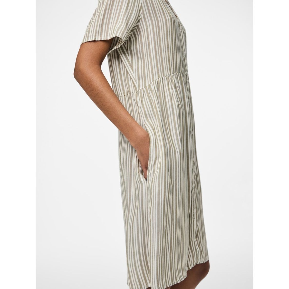 PIECES Mini suknelė moterims, Ruda, Pcalvina mini dress 6