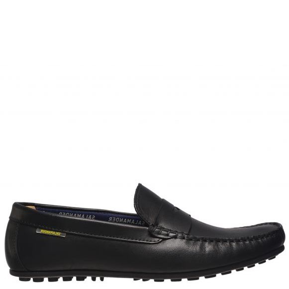 SALAMANDER Mokasinai vyrams, Juoda, Conus mocasins 2