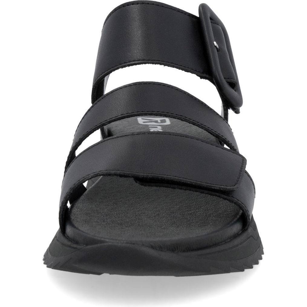 RIEKER Basutės moterims, Juoda, Sandals 6