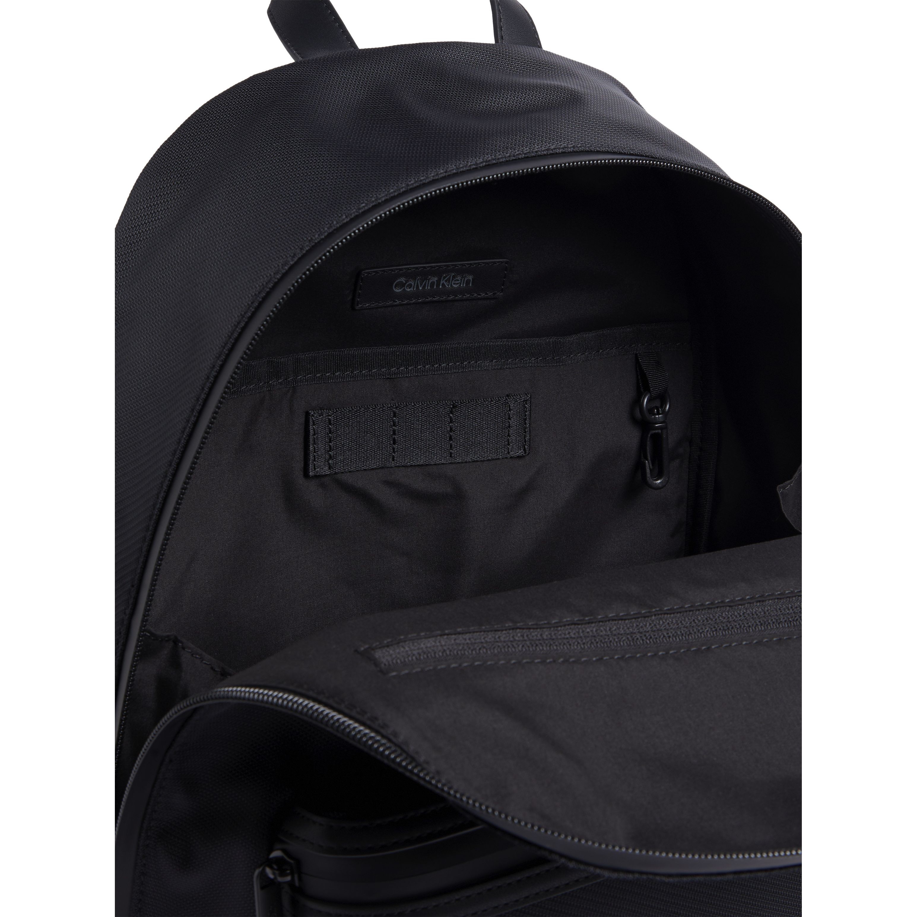 CALVIN KLEIN Kuprinė vyrams, Juoda, Essential round backpack 3