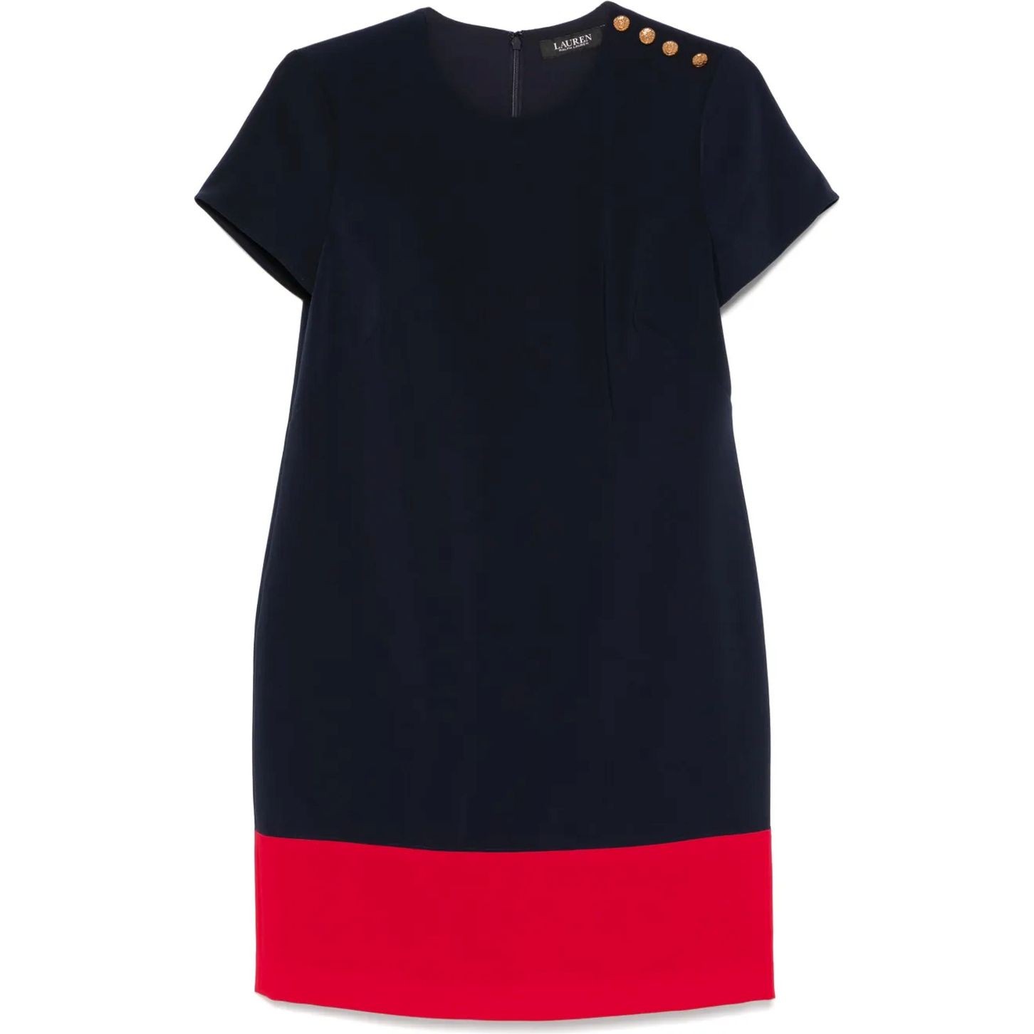LAUREN RALPH LAUREN Mini suknelė moterims, Marga, Kusmae short sleeve day dress 1